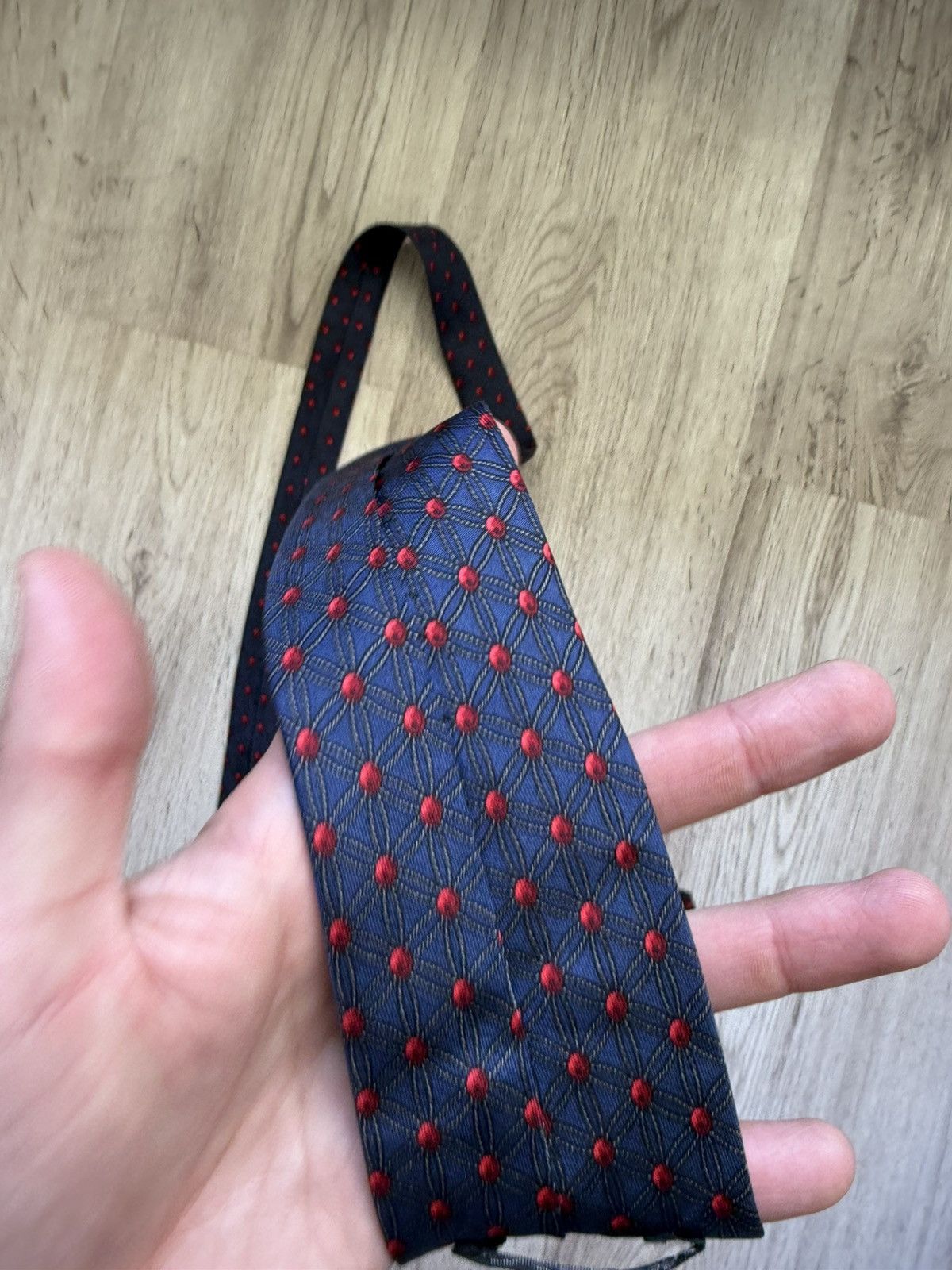 Hermes Hermes tie floral monogram silk Size ONE SIZE - 16 Thumbnail