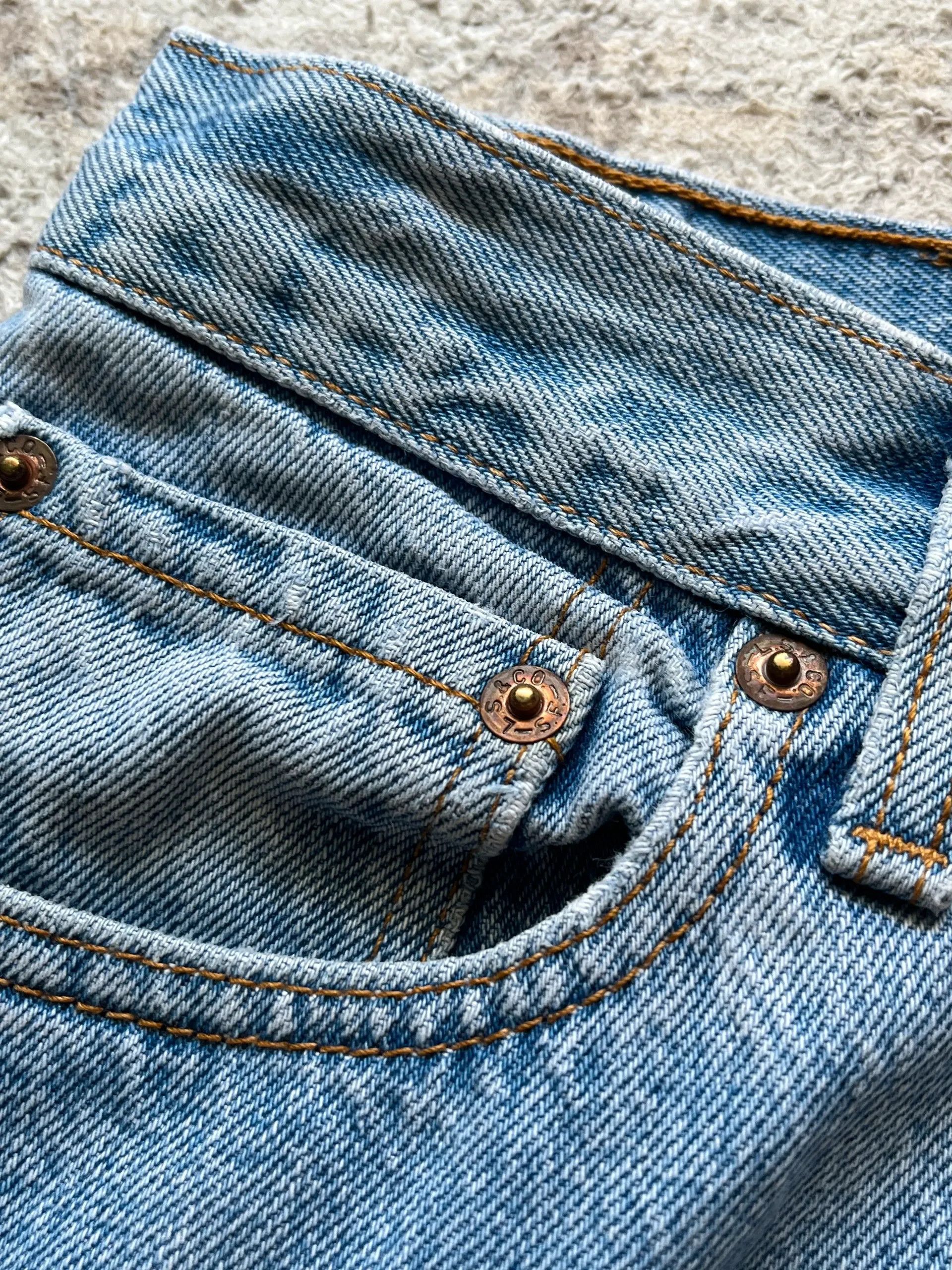 Levi's Levi’s Made in USA Denim Jeans Hight Waist Vintage 1990’s Size 28" / US 6 / IT 42 - 8 Thumbnail