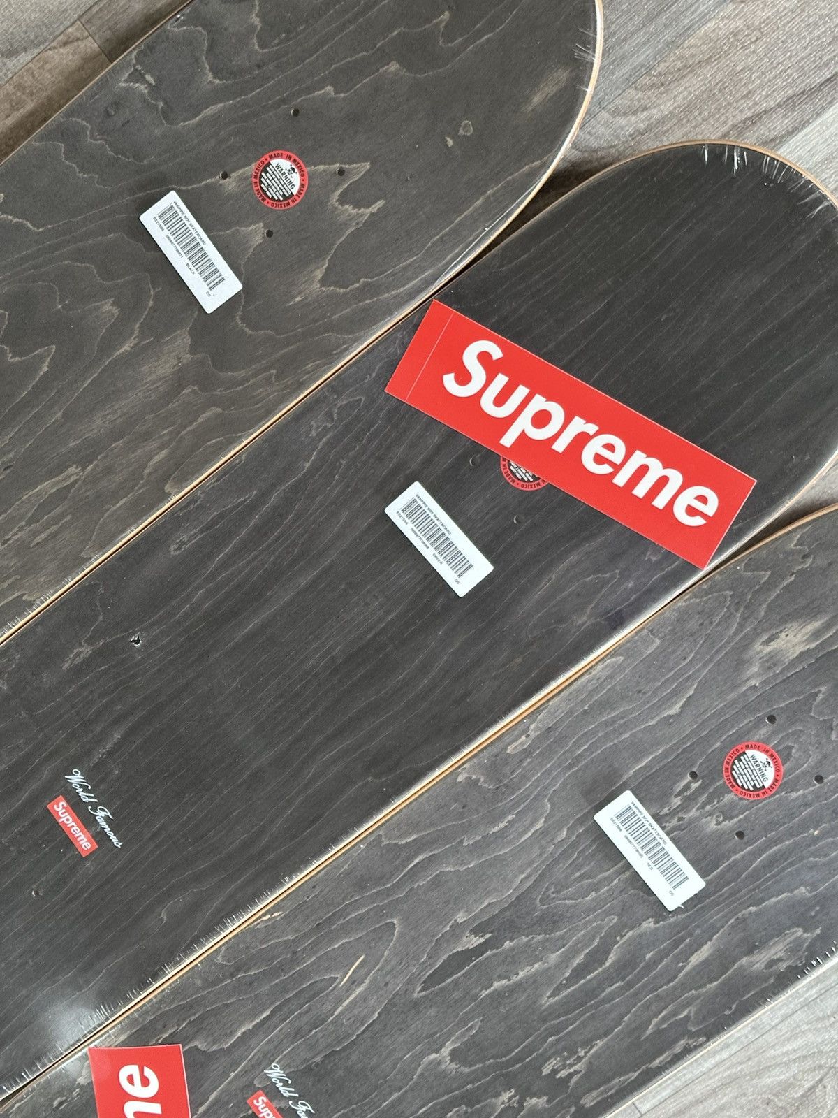 Supreme Vampire Boy Skateboard Deck Set