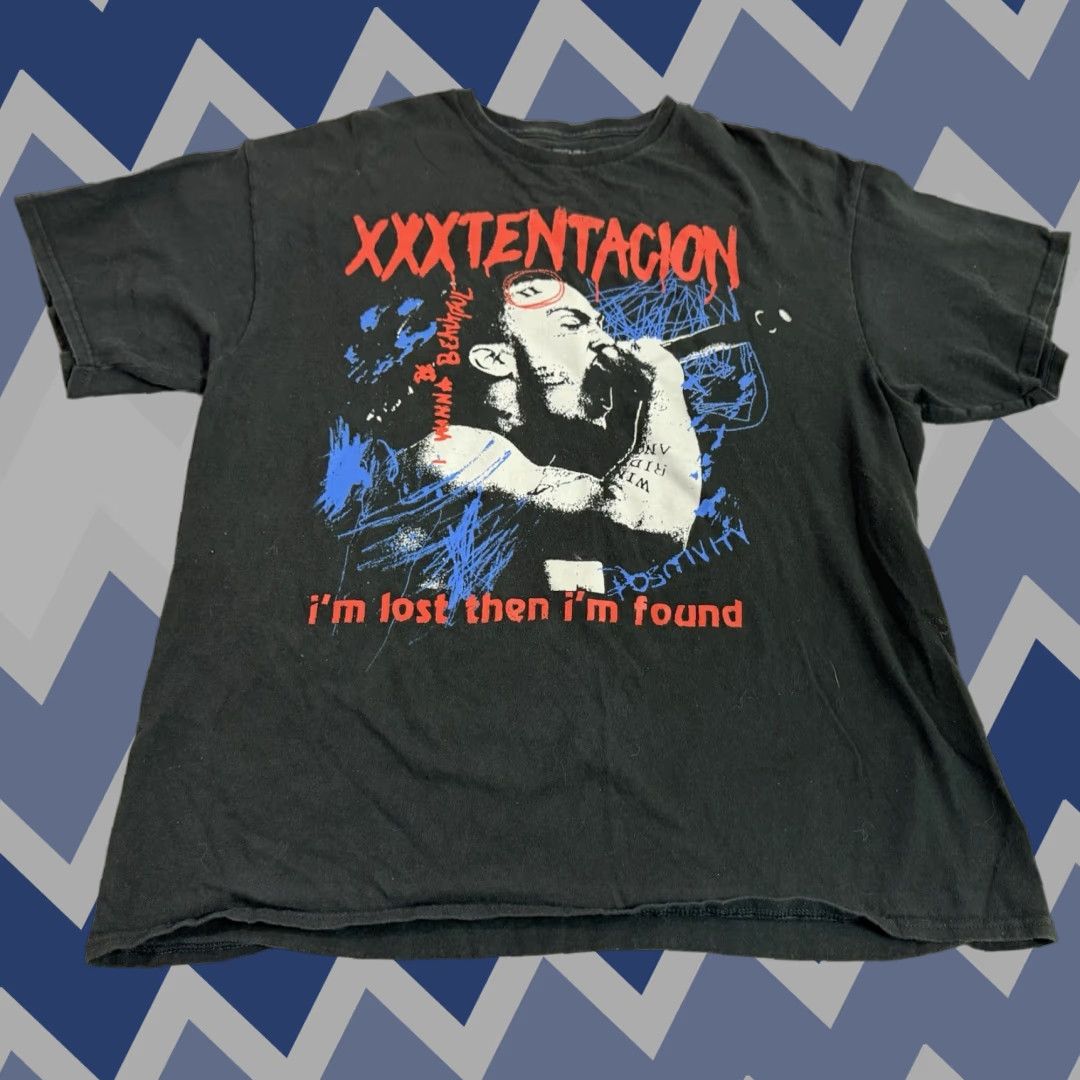 Vintage VINTAGE XXXTentacion I’m Lost Them I’m Found Rapper T Shirt Men’s Size XL Size US XL / EU 56 / 4 - 1 Thumbnail