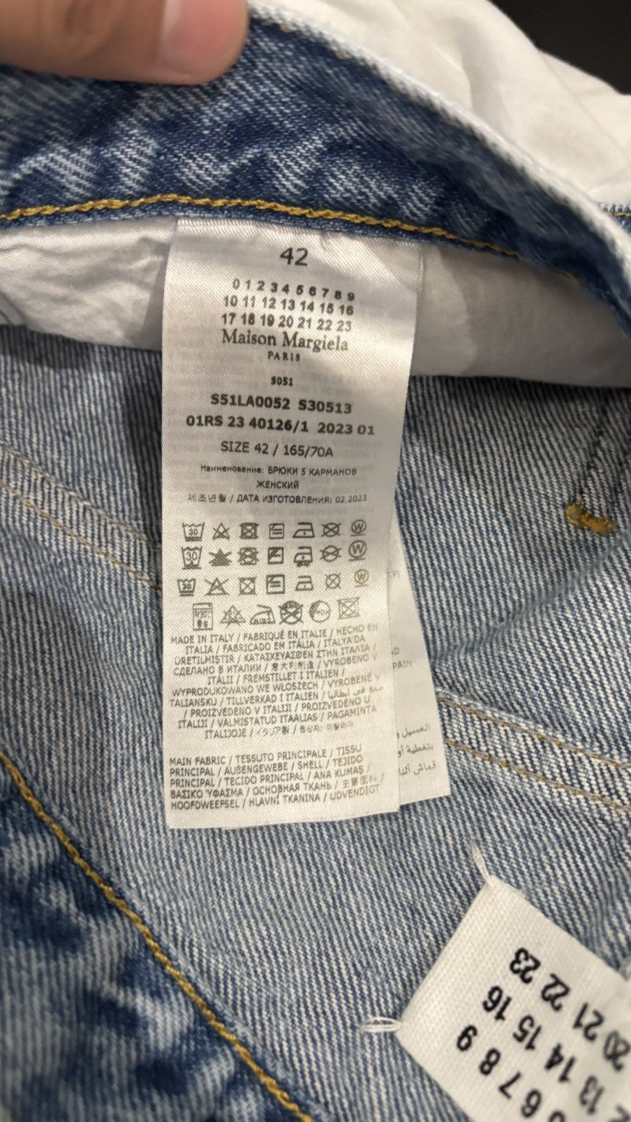Maison Margiela Maison Margiela inside out pocket denim Size US 32 / EU 48 - 4 Thumbnail