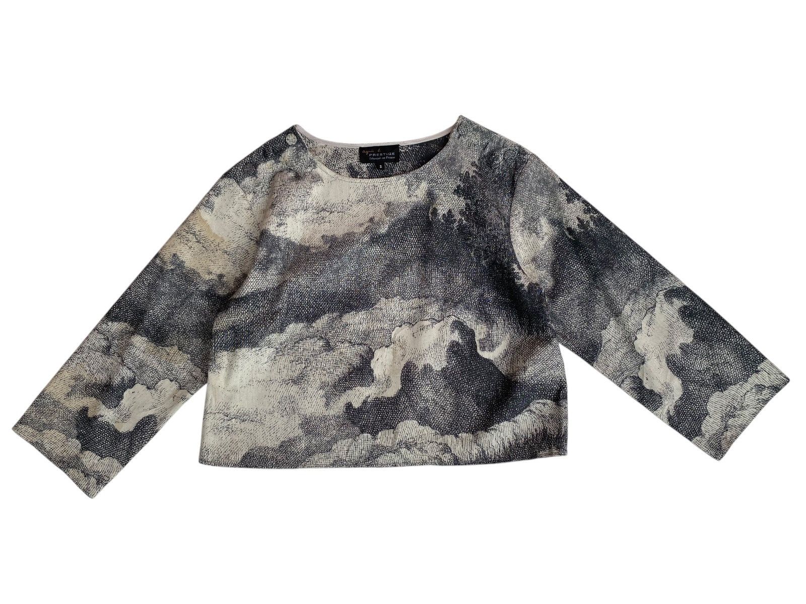 agnes b. Agnes B Prestige Crop Top Size XS / US 0-2 / IT 36-38 - 1 Thumbnail