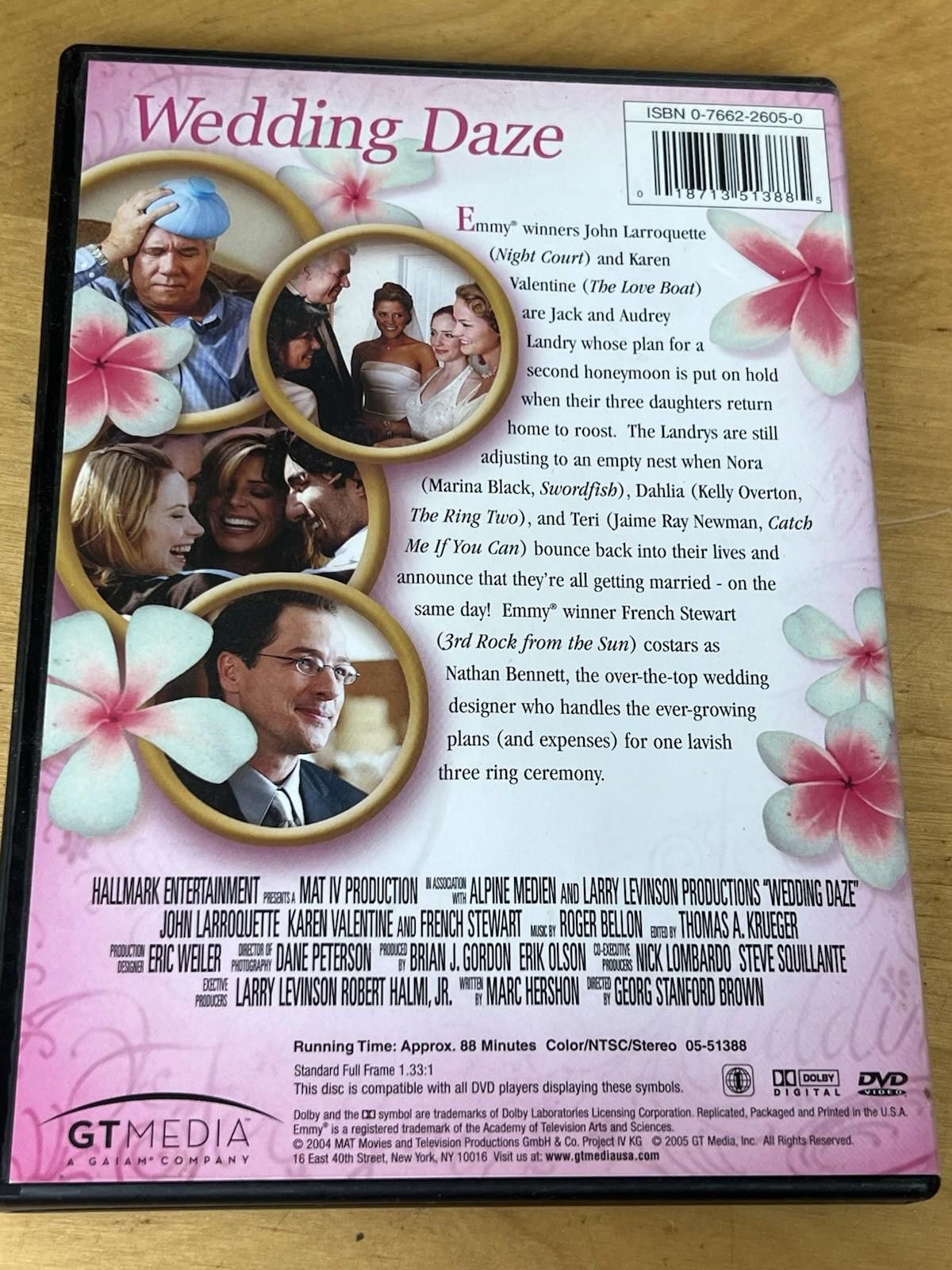 Other Wedding Daze (DVD, 2004) Size ONE SIZE - 10 Thumbnail