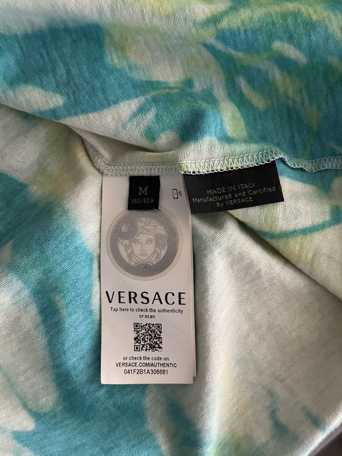 Versace Versace Tri-Color T-Shirt Size US M / EU 48-50 / 2 - 4 Thumbnail