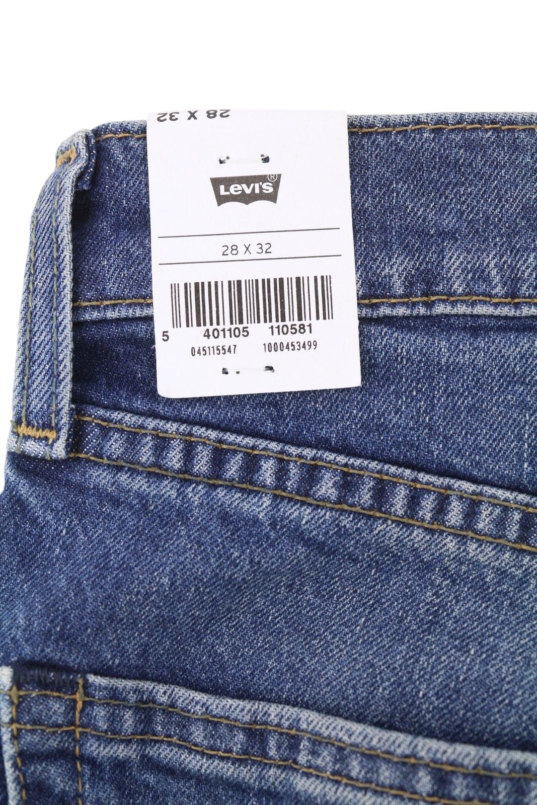 Levi's 511 W28/L32 Big E Slim Zip Faded Blue Jeans 87069 Size US 28 / EU 44 - 7 Thumbnail