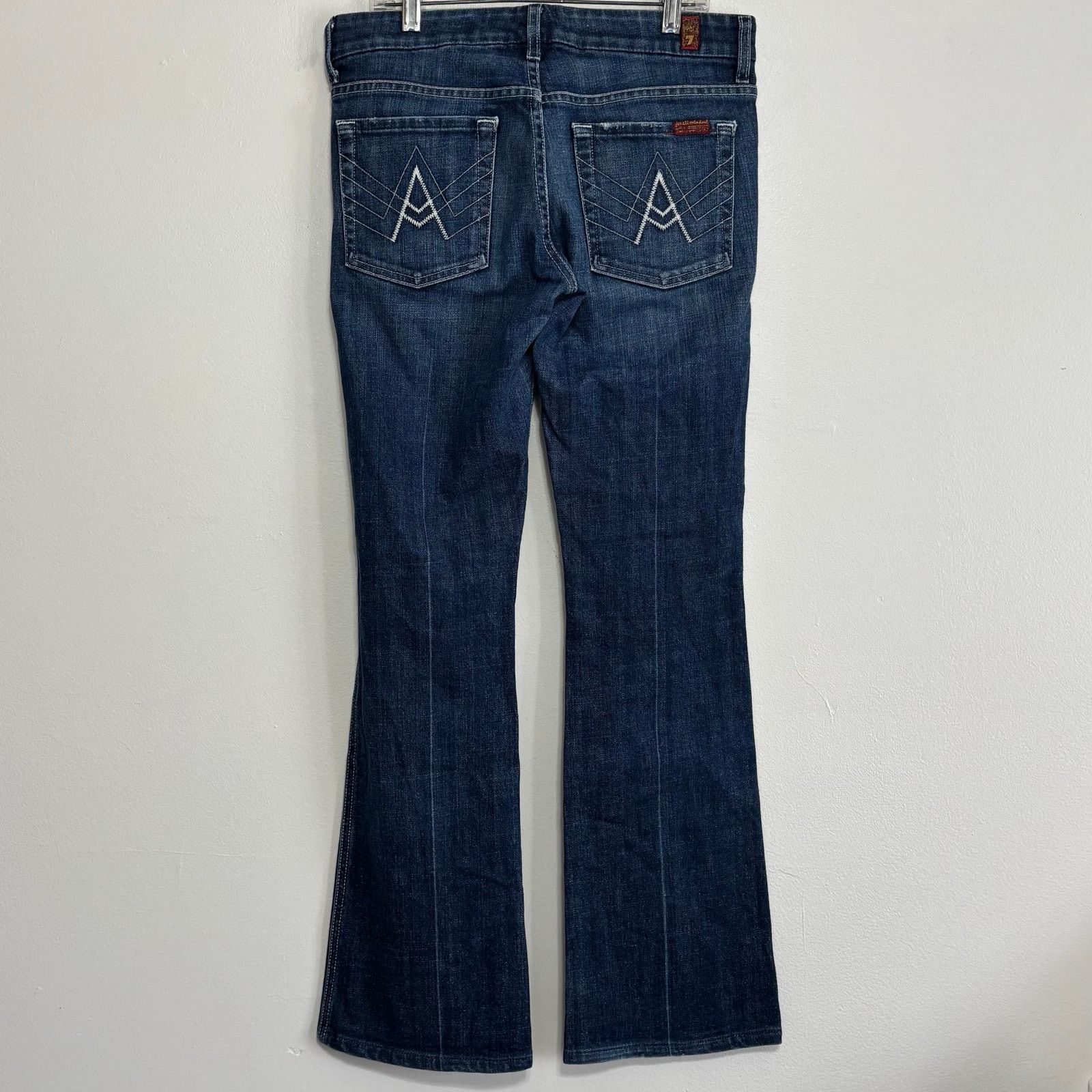 7 For All Mankind 7 For All Mankind A Pocket Bootcut Jeans EU 27 Mid-Rise Size 27" / US 4 / IT 40 - 2 Thumbnail
