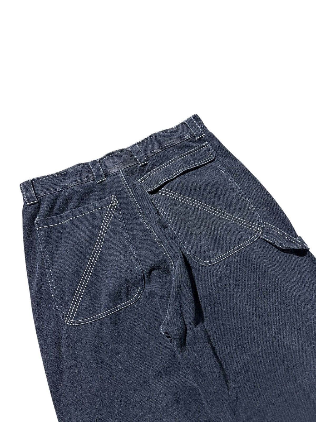 JNCO Eight Ball Embroidered Baggy Jeans Big Pocket Y2K Lgb Goa Size US 34 / EU 50 - 6 Thumbnail