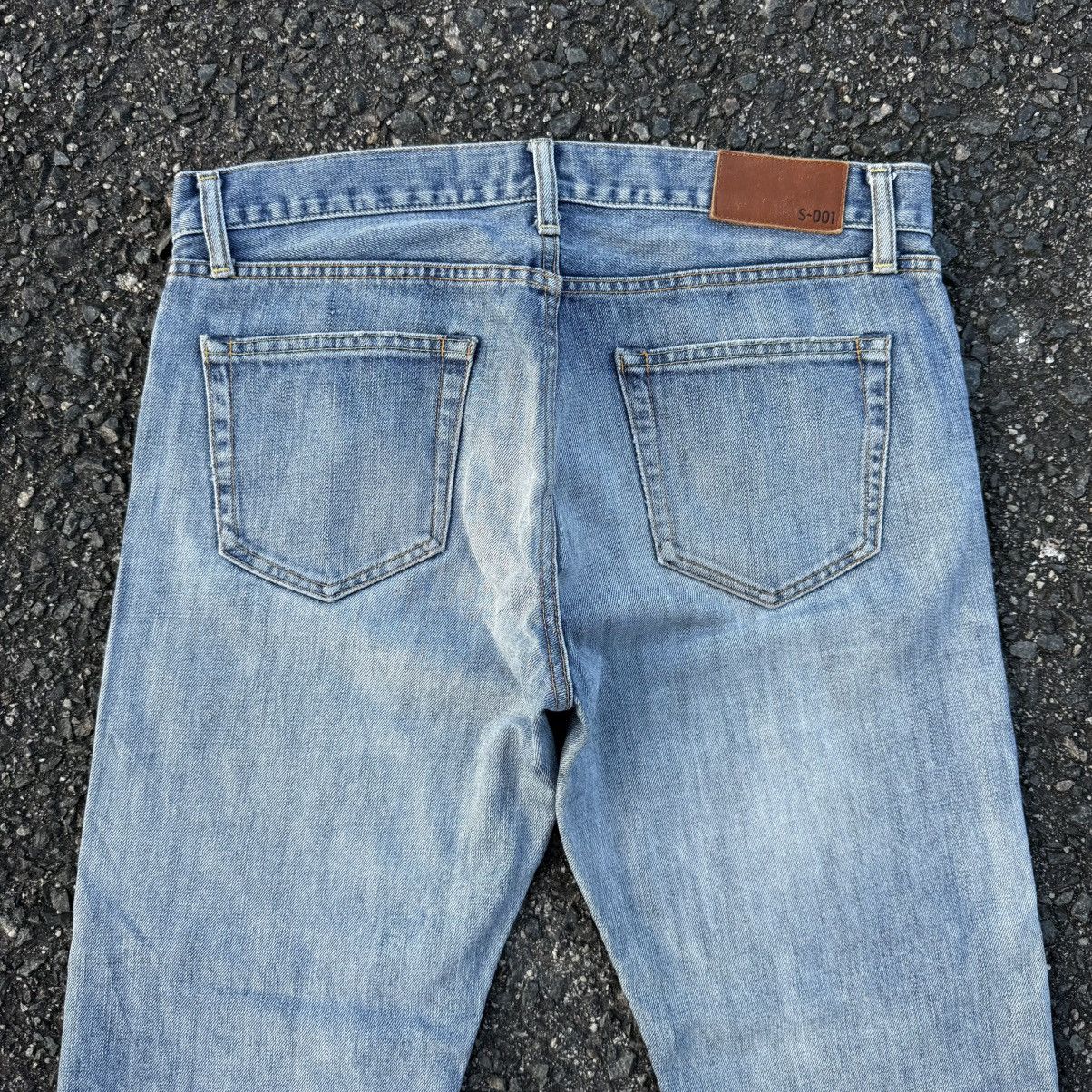 Japanese Brand VINTAGE JAPANESE S-001 STRAIGHT FADED JEAN DENIM PANTS Size US 34 / EU 50 - 10 Thumbnail
