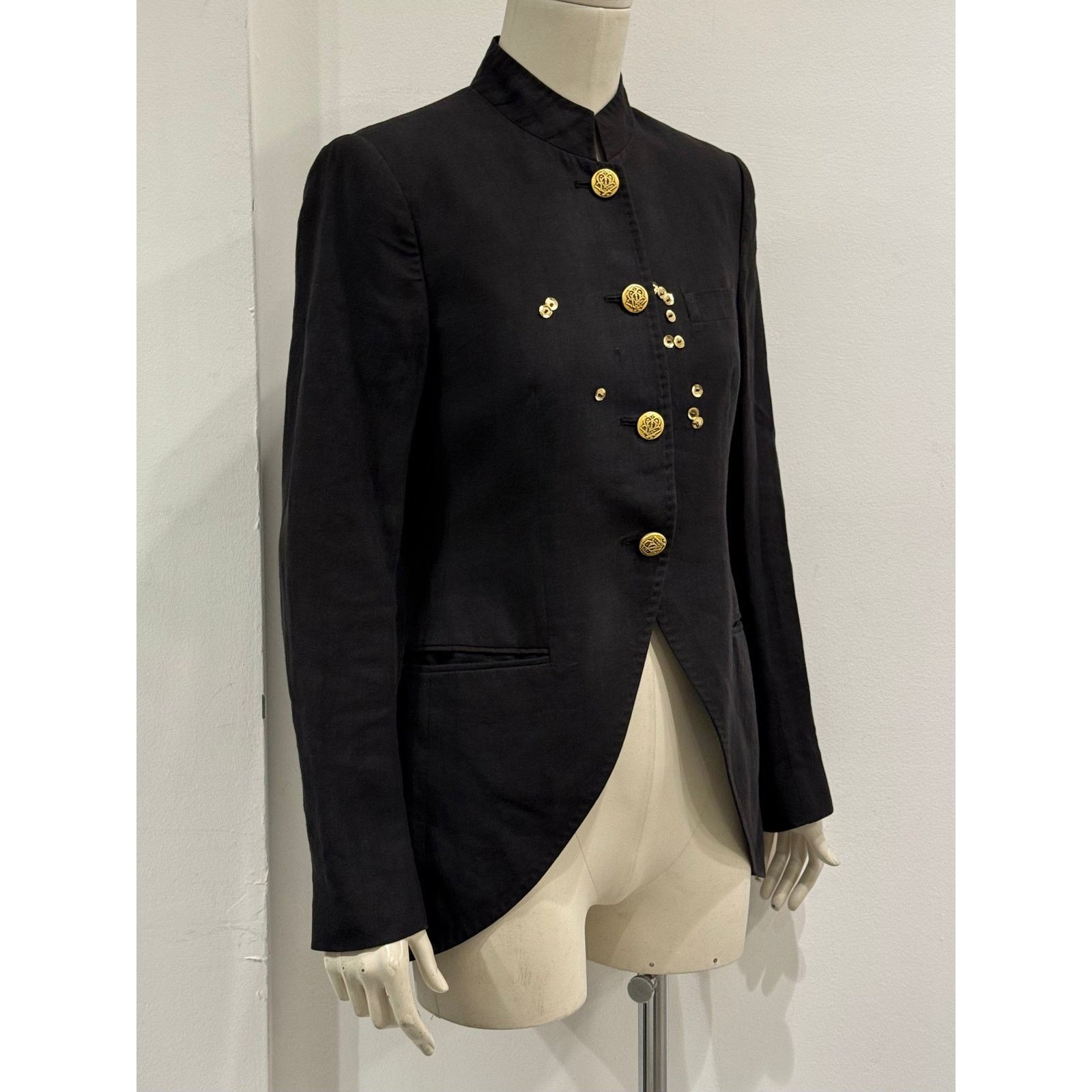 Dolce & Gabbana 2000s Dolce & Gabbana military tailored jacket with pins Size M / US 6-8 / IT 42-44 - 2 Thumbnail