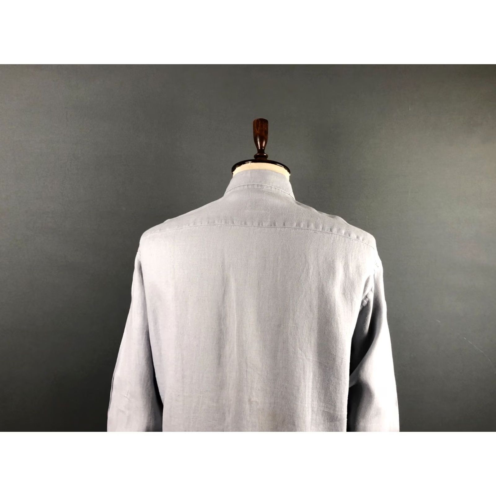 Hugo Boss HUGO BOSS Shirt Mens L Gray Men Size Linen Blend Long Sleeve Size US L / EU 52-54 / 3 - 4 Thumbnail