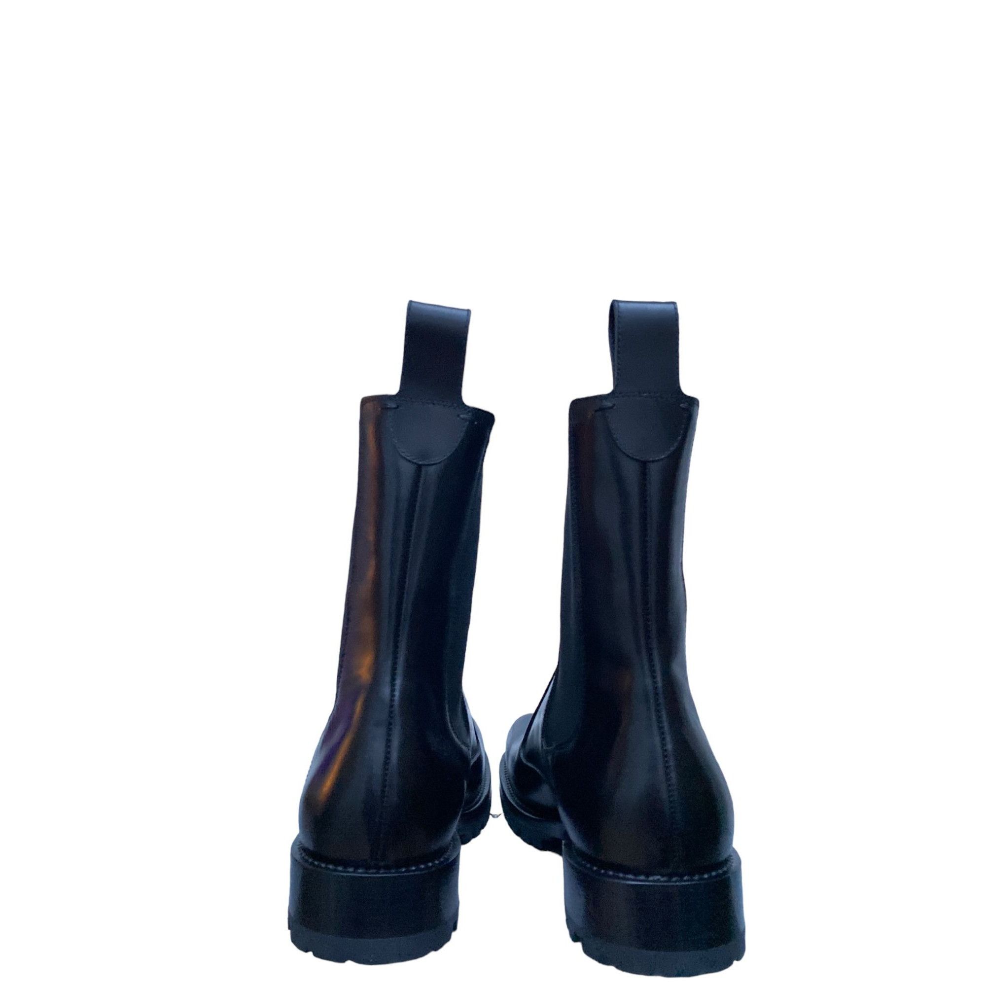 Dries Van Noten SS 2022 Black Square Chelsea Boots Size US 11 / EU 44 - 6 Thumbnail