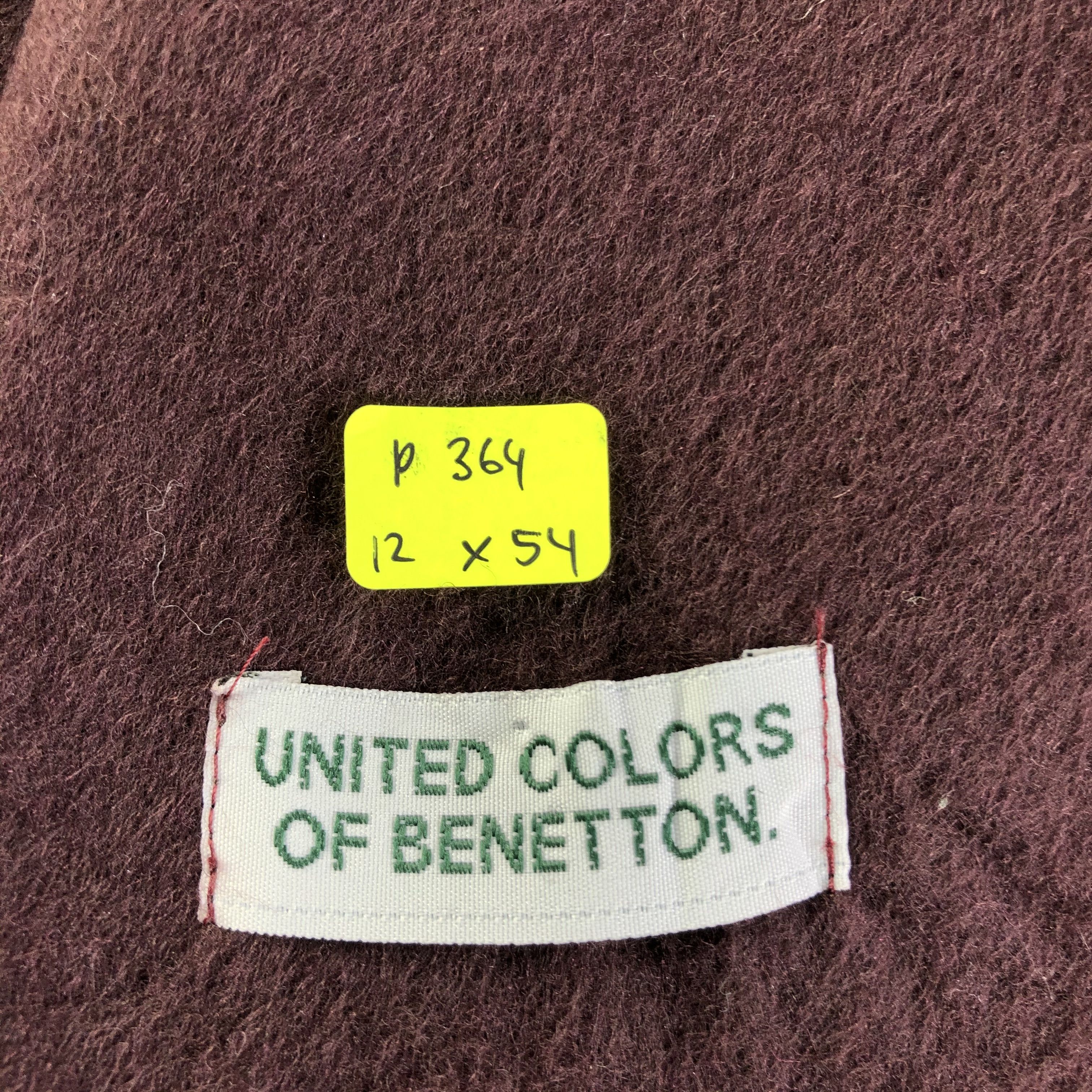 United Colors Of Benetton United Colors Of Benetton Scarf / Muffler / Neckwear P364 Size ONE SIZE - 7 Thumbnail