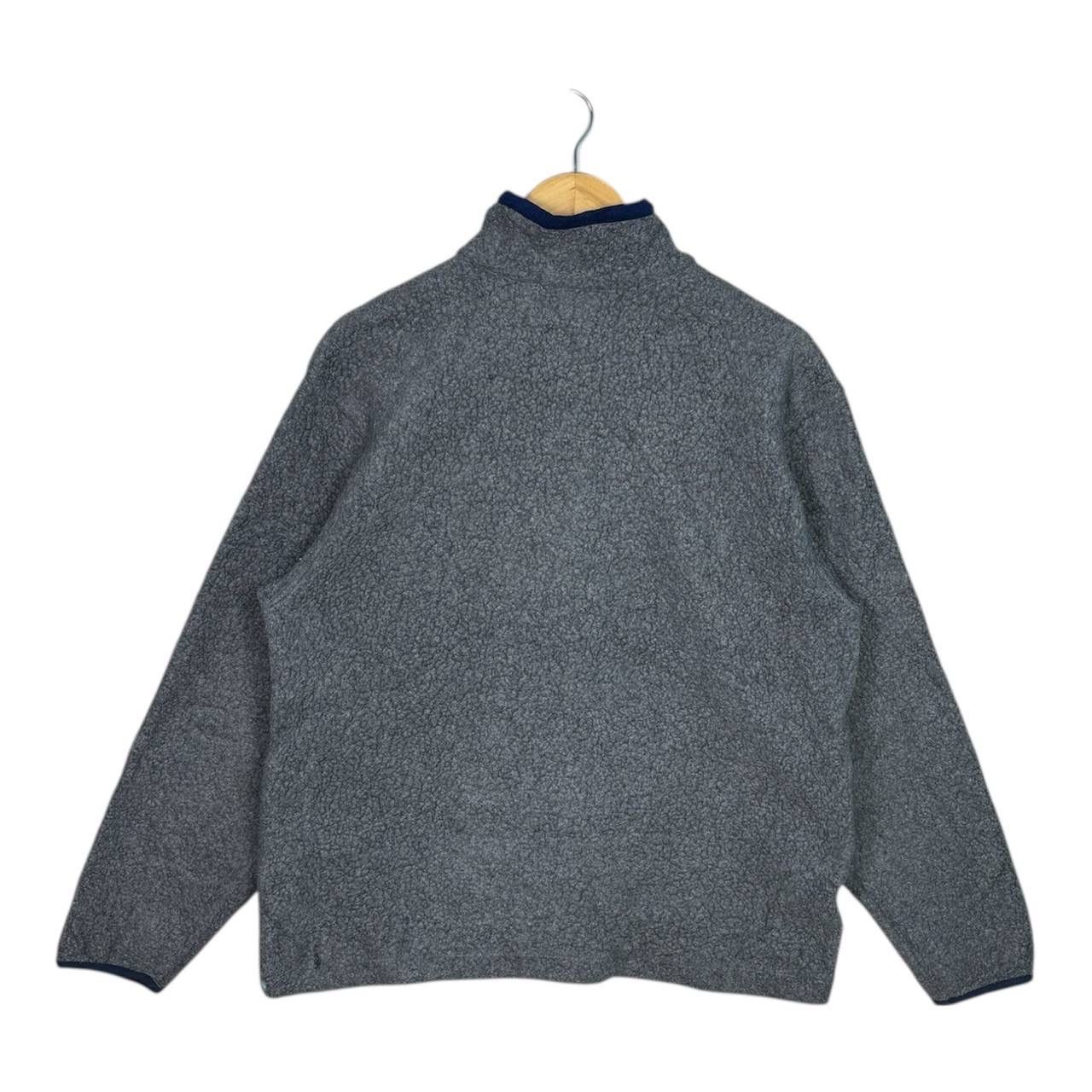 L.L. Bean Vtg L.L.Bean Sherpa Fleece Jacket Grey Deep Pile Size US M / EU 48-50 / 2 - 2 Thumbnail