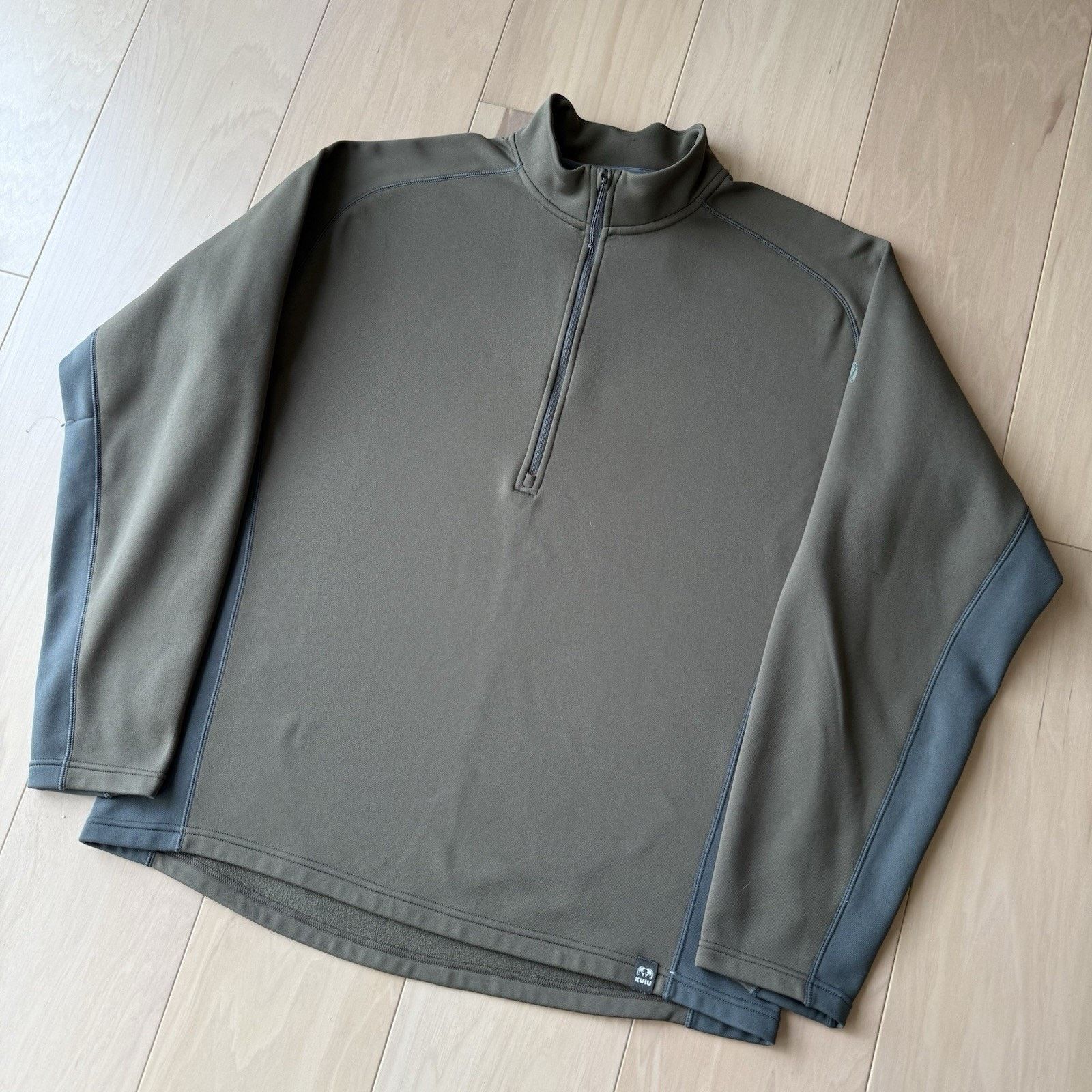 Other Kuiu 1/4 Zip Pullover XL Khaki Green Lightweight Outerwear Size US XL / EU 56 / 4 - 9 Thumbnail