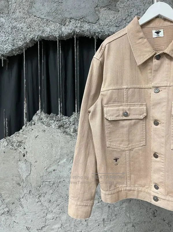 Dior Dior Beige Cotton Women's Jacket . Size XXS / US 00 / IT 34 - 3 Thumbnail