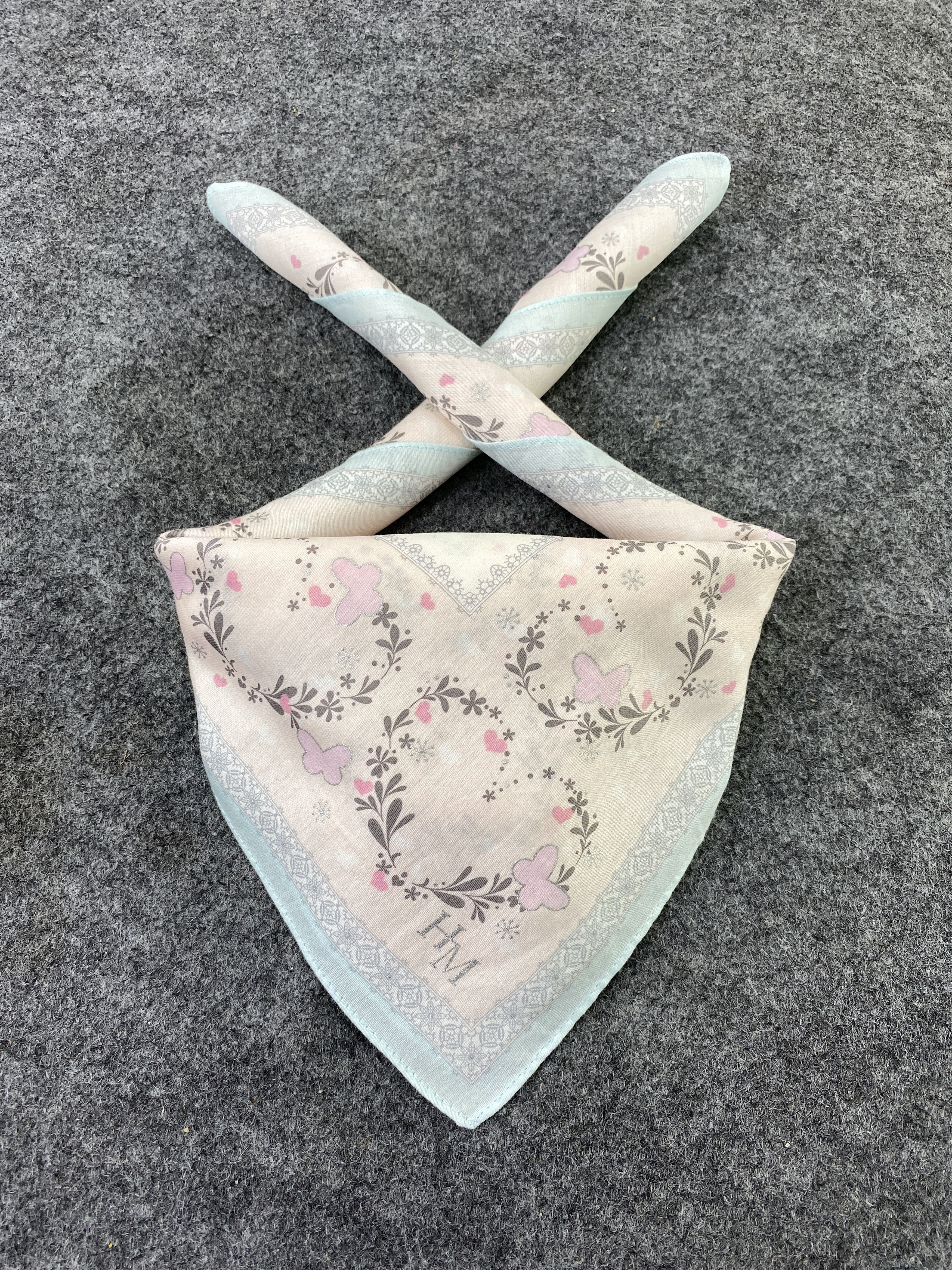 Hanae Mori Hanae Mori Handkerchief / Bandana / Neckerchief-B298 Size ONE SIZE - 2 Thumbnail