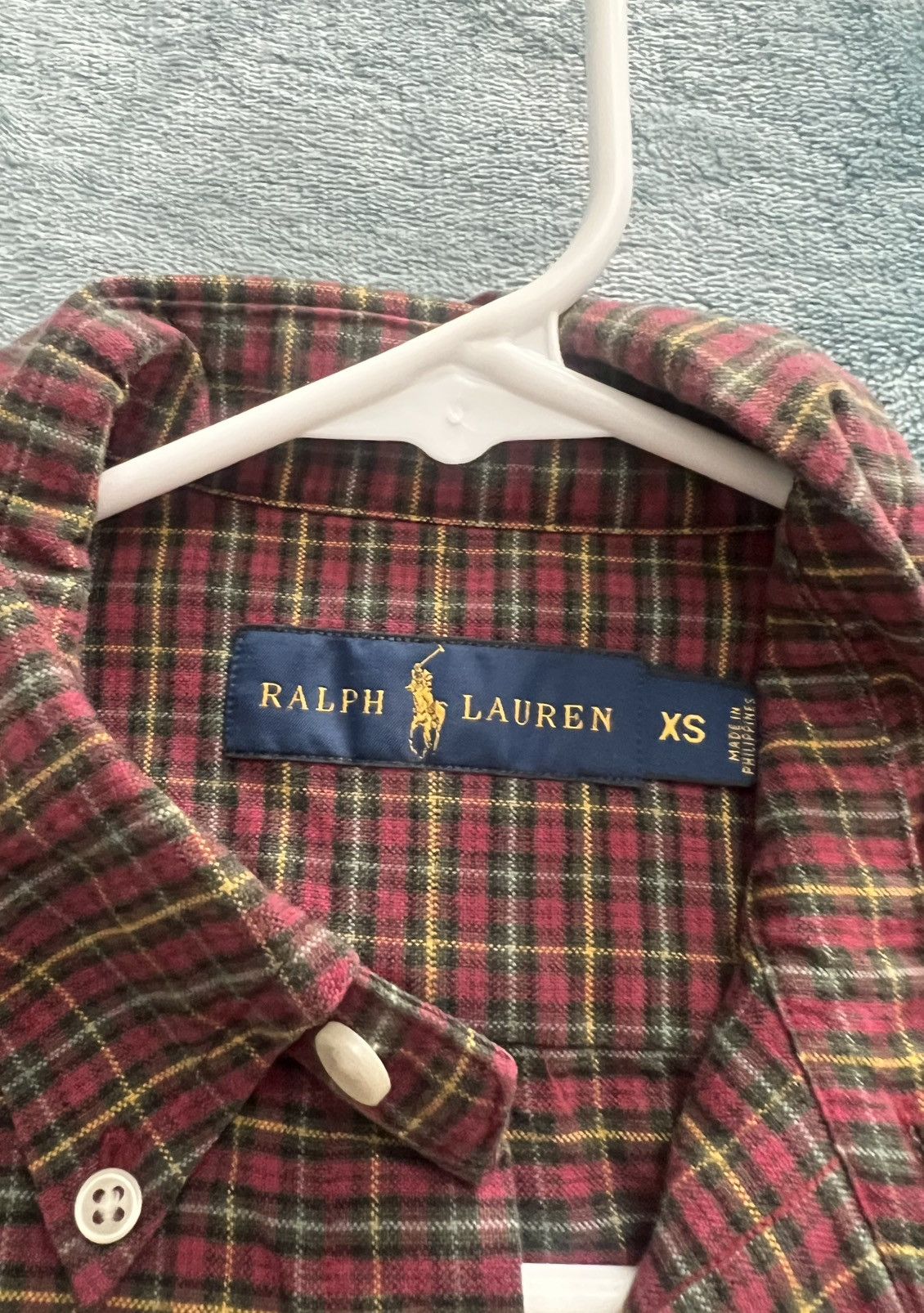 Polo Ralph Lauren Polo Ralph Lauren Plaid Long Sleeve Shirt Size US XS / EU 42 / 0 - 3 Thumbnail