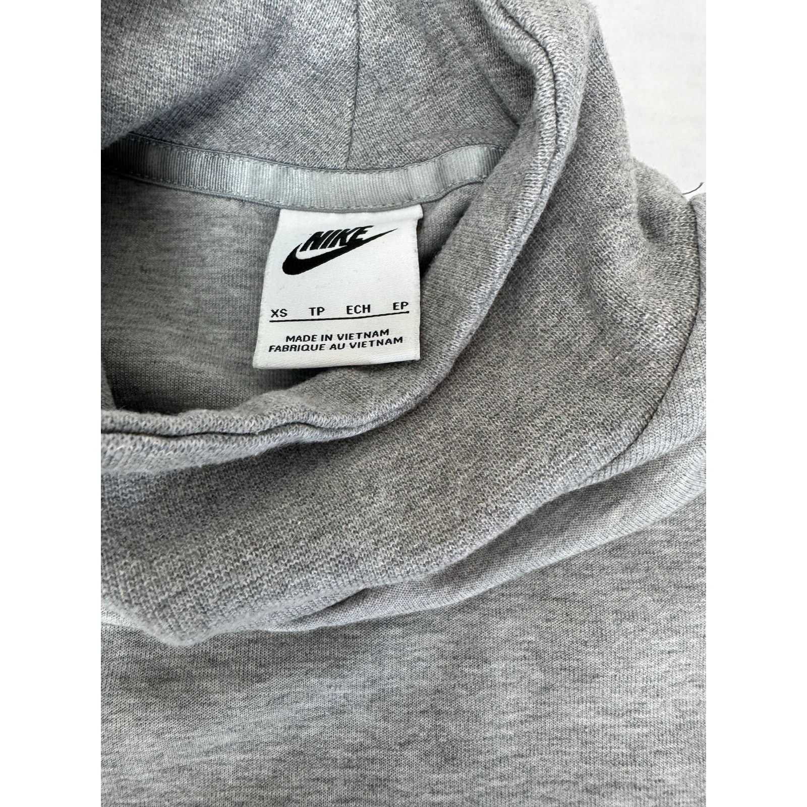 Nike Nike Tech Fleece Turtleneck Sweatshirt Gray Heather Size XS Size XS / US 0-2 / IT 36-38 - 4 Thumbnail