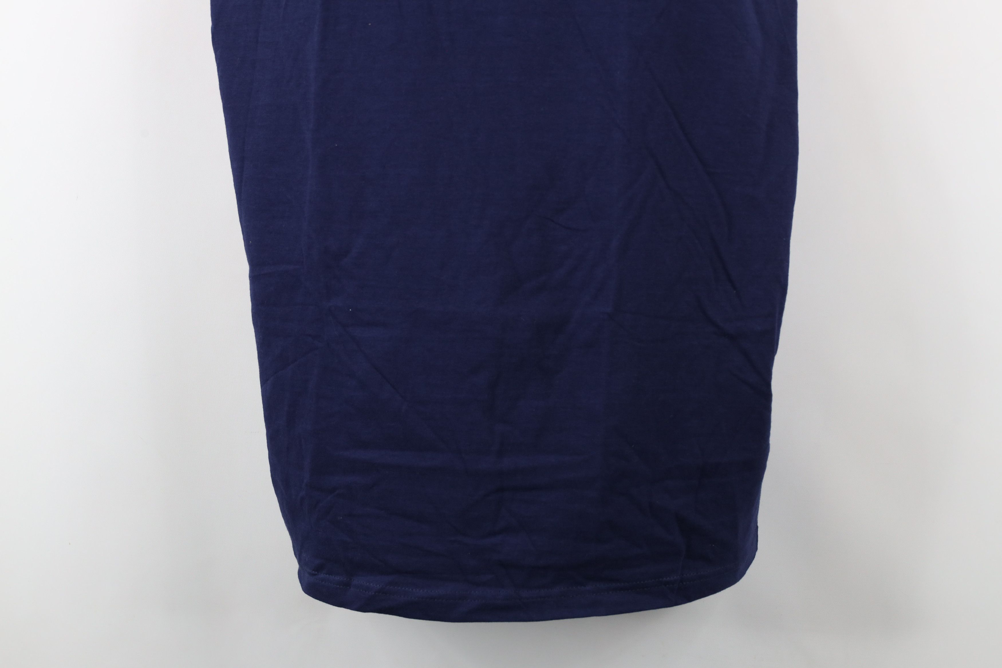 Vintage Vintage 90s Streetwear Cotton Tank Top T-Shirt Navy Blue Size US L / EU 52-54 / 3 - 3 Thumbnail