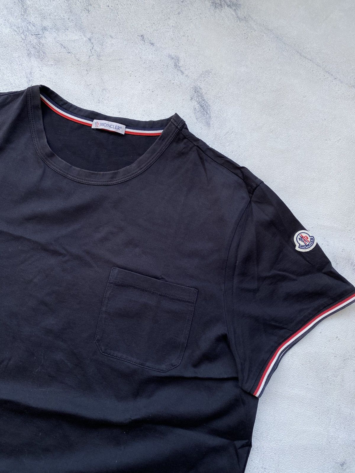 Moncler Moncler Maglia Patch Logo T-Shirt Size US L / EU 52-54 / 3 - 1 Thumbnail