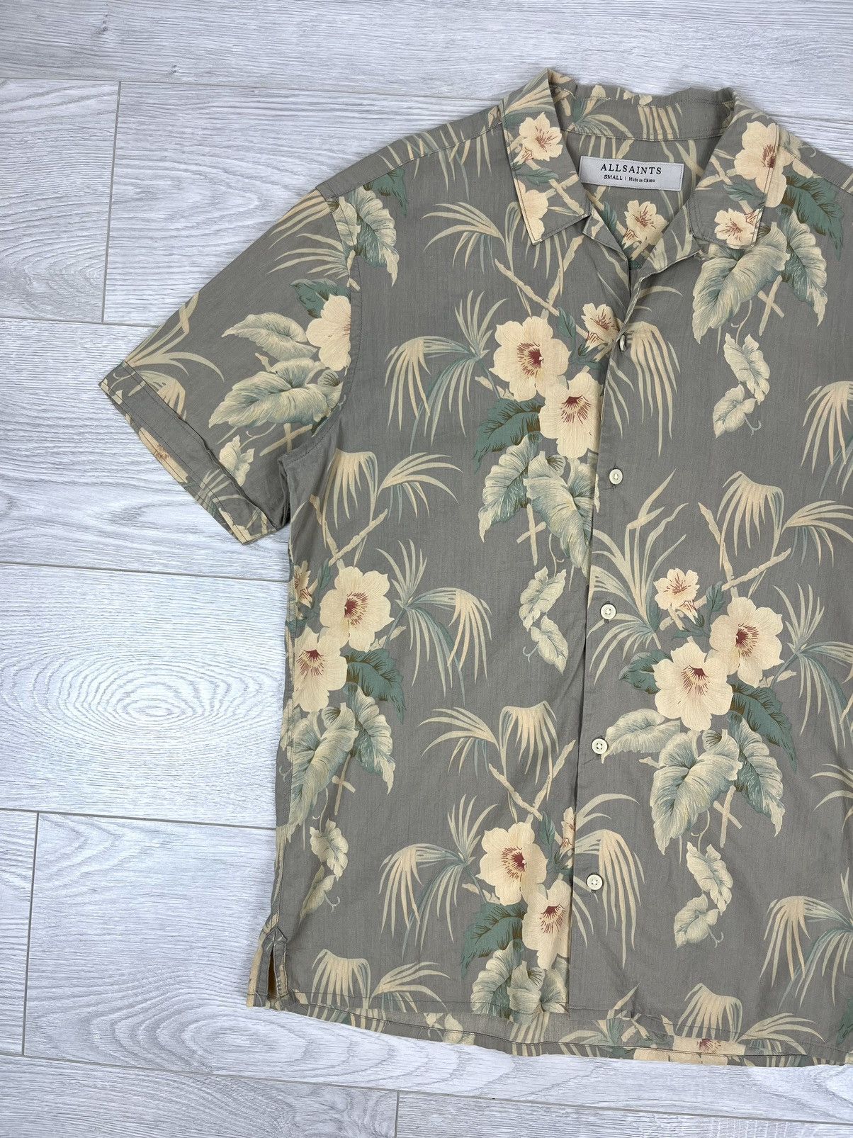 Allsaints Allsaints Mawsim SS Hawaiian Shirt Size US S / EU 44-46 / 1 - 3 Thumbnail