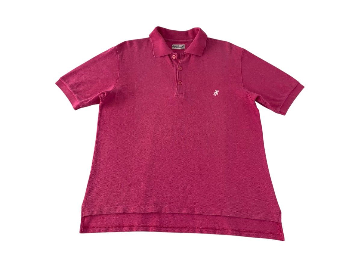 agnes b. Agnes B Homme Paris Plain Polo Tee Small Embroidery Logo Size US L / EU 52-54 / 3 - 1 Thumbnail