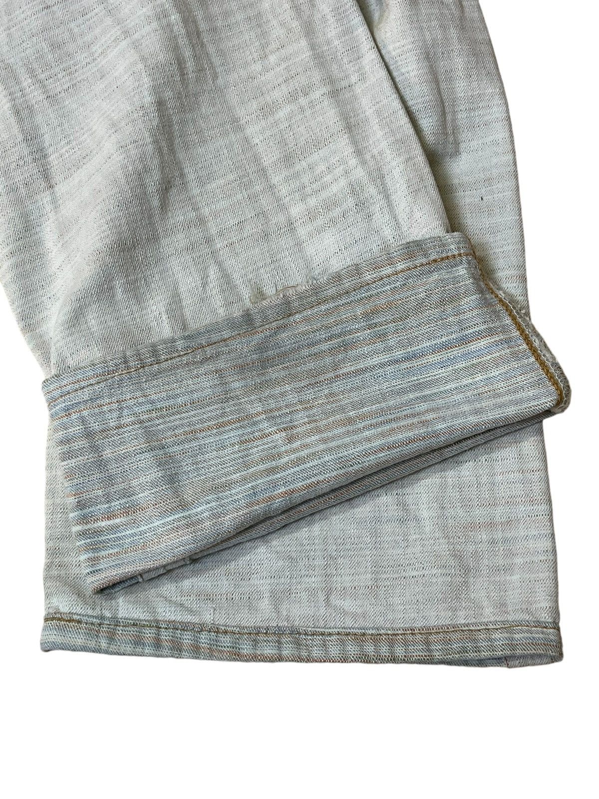 Edwin SICK 90s VINTAGE EDWIN GRAND BLUE SELVAGE 13oz DENIM Size US 33 - 14 Thumbnail