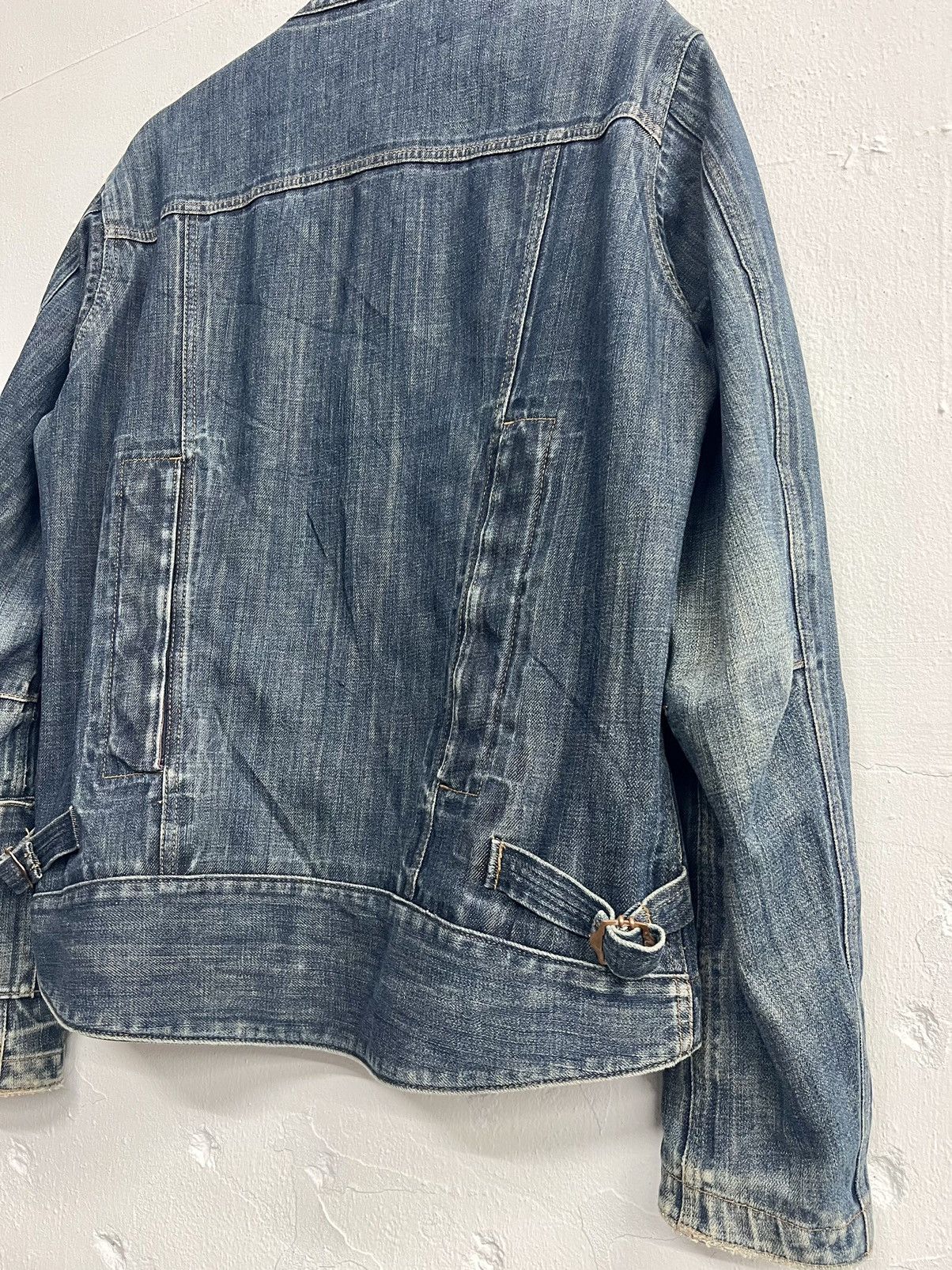 Goretex × Japanese Brand POWERAGE x GORETEX BIKER WATERPROOF JACKET DENIM Size US XL / EU 56 / 4 - 17 Thumbnail