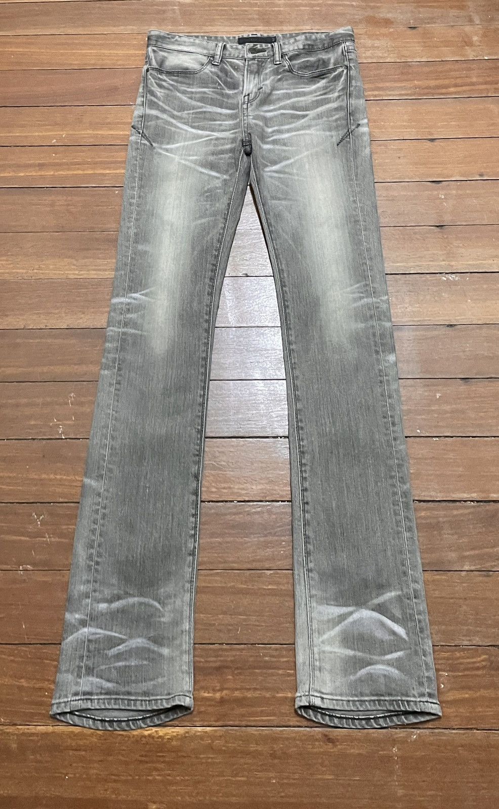 14th Addiction Very Rare Vintage Japanese Brand FUGA Flash Jeans 1990s Size US 30 / EU 46 - 1 Thumbnail