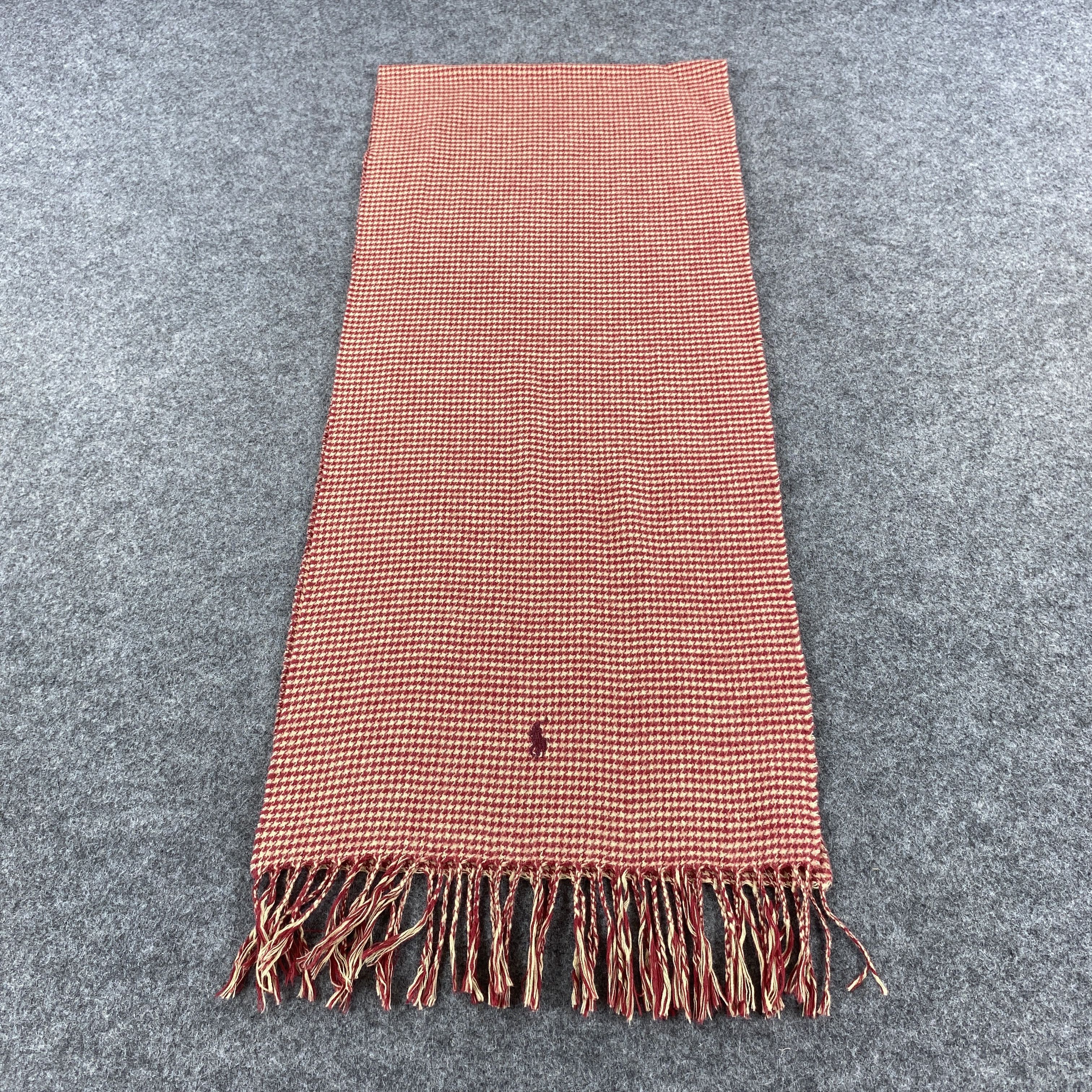 Ralph Lauren × Vintage GF10566 Ralph Lauren Scarf Neck Wear Muffler Nova Check Size ONE SIZE - 6 Thumbnail