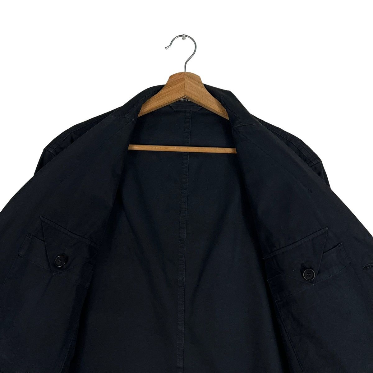 Issey Miyake 🔥VTG CHORE JACKET ISSEY MIYAKE WHITE LABEL 3D POCKET CARGO Size US M / EU 48-50 / 2 - 14 Thumbnail