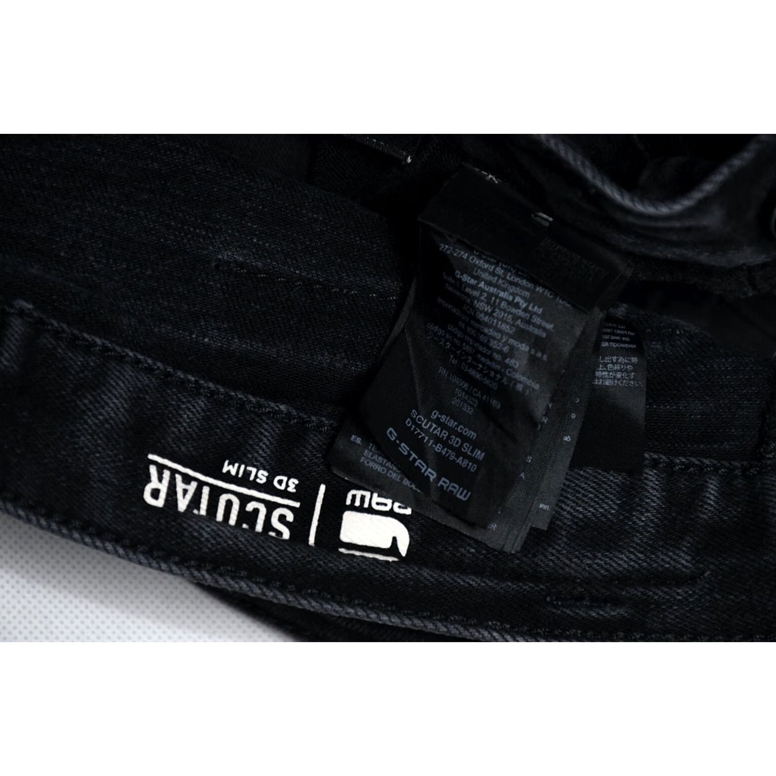 G-Star G-Star Scutar 3D Slim Jeans Men W32 L32 Slim Skinny 98% Cotton 2% Elastane Blue Denim Jeans Size US 32 / EU 48 - 6 Thumbnail