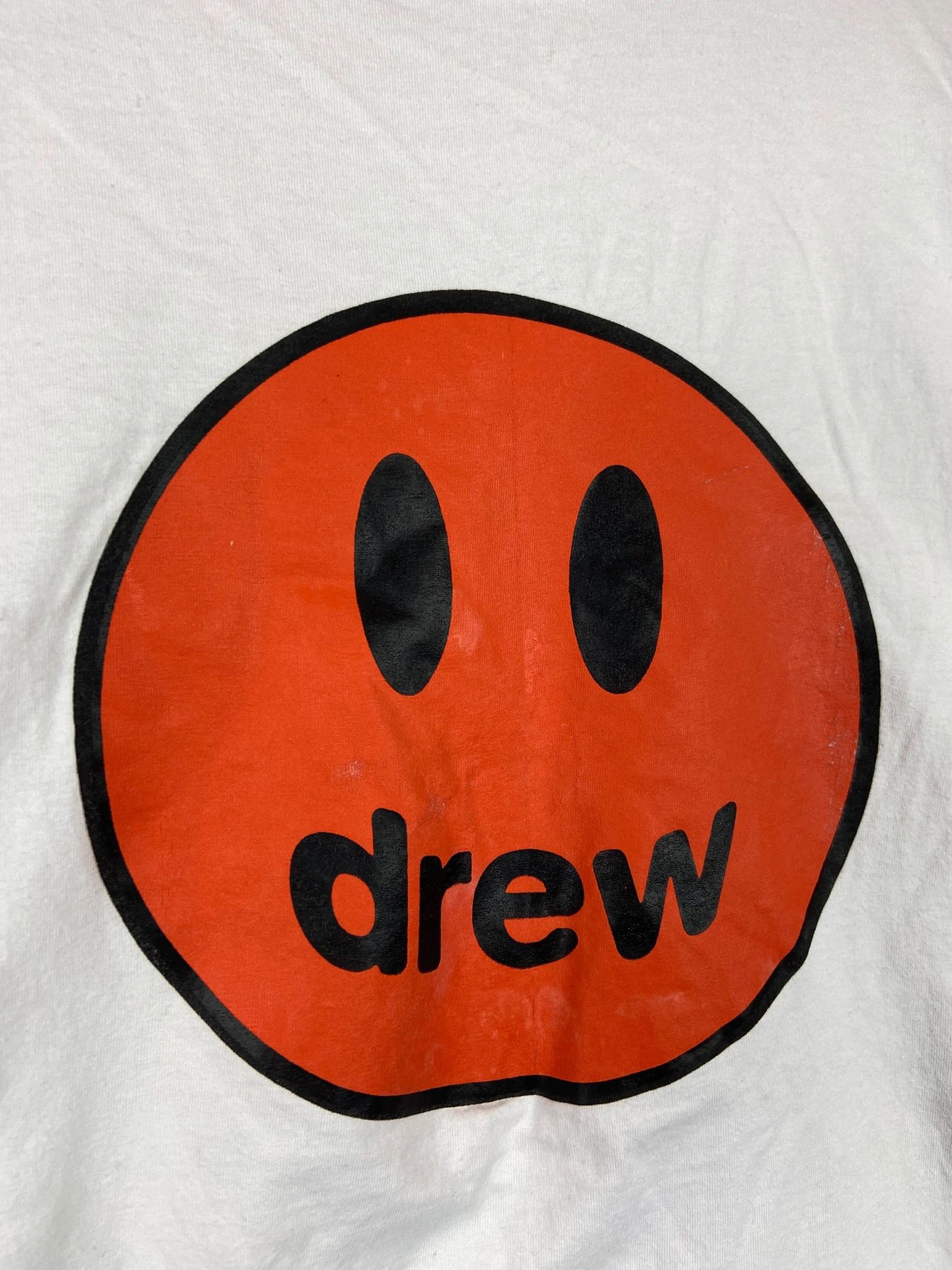 Vintage Drew House White Smiley Logo Tee XXXL Oversized Streetwear Size US XXL / EU 58 / 5 - 2 Thumbnail