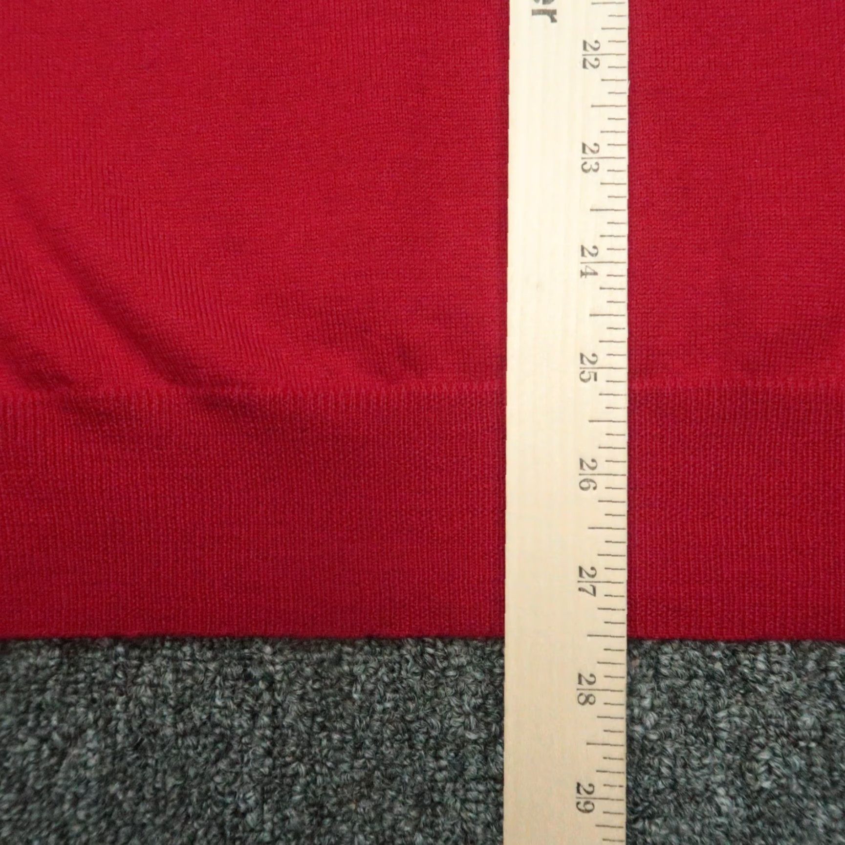 Polo Ralph Lauren VINTAGE Polo Ralph Lauren Sweater Men 2XL Red Wool Long Sleeve Pullover Knit Size US XXL / EU 58 / 5 - 7 Thumbnail