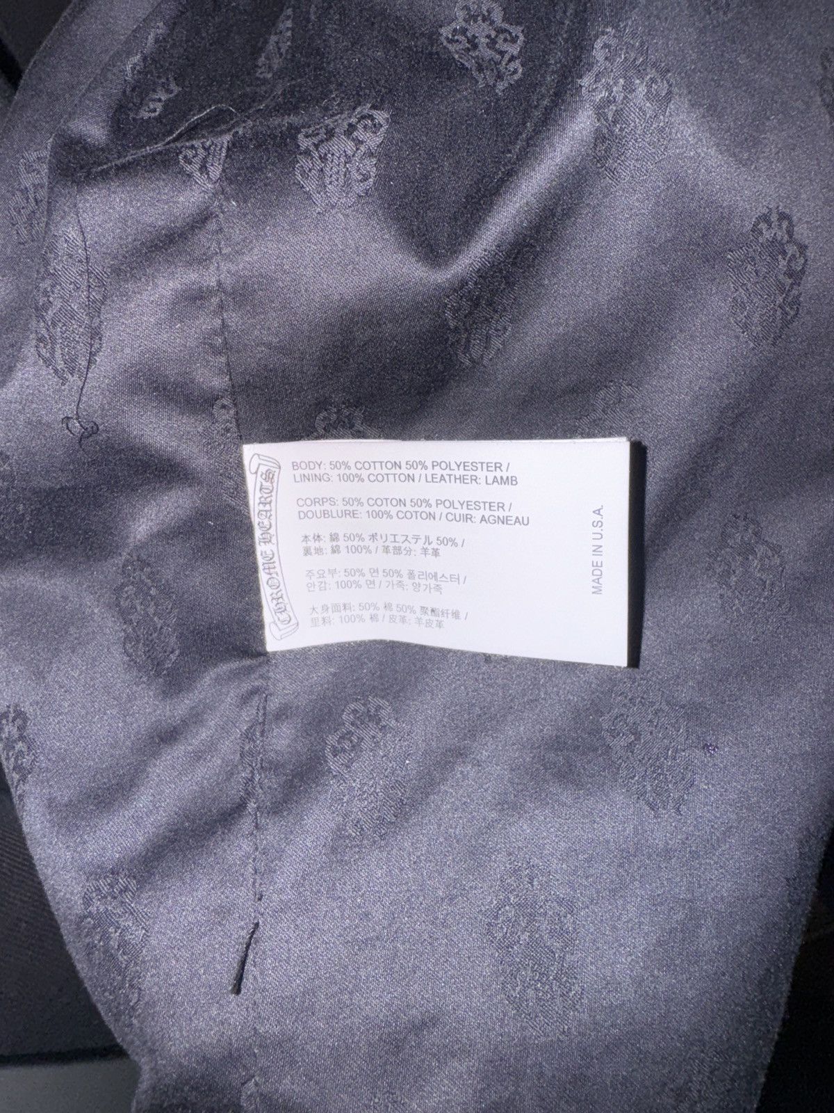 Chrome Hearts Chrome Hearta woolen Jacket Size US XL / EU 56 / 4 - 5 Thumbnail