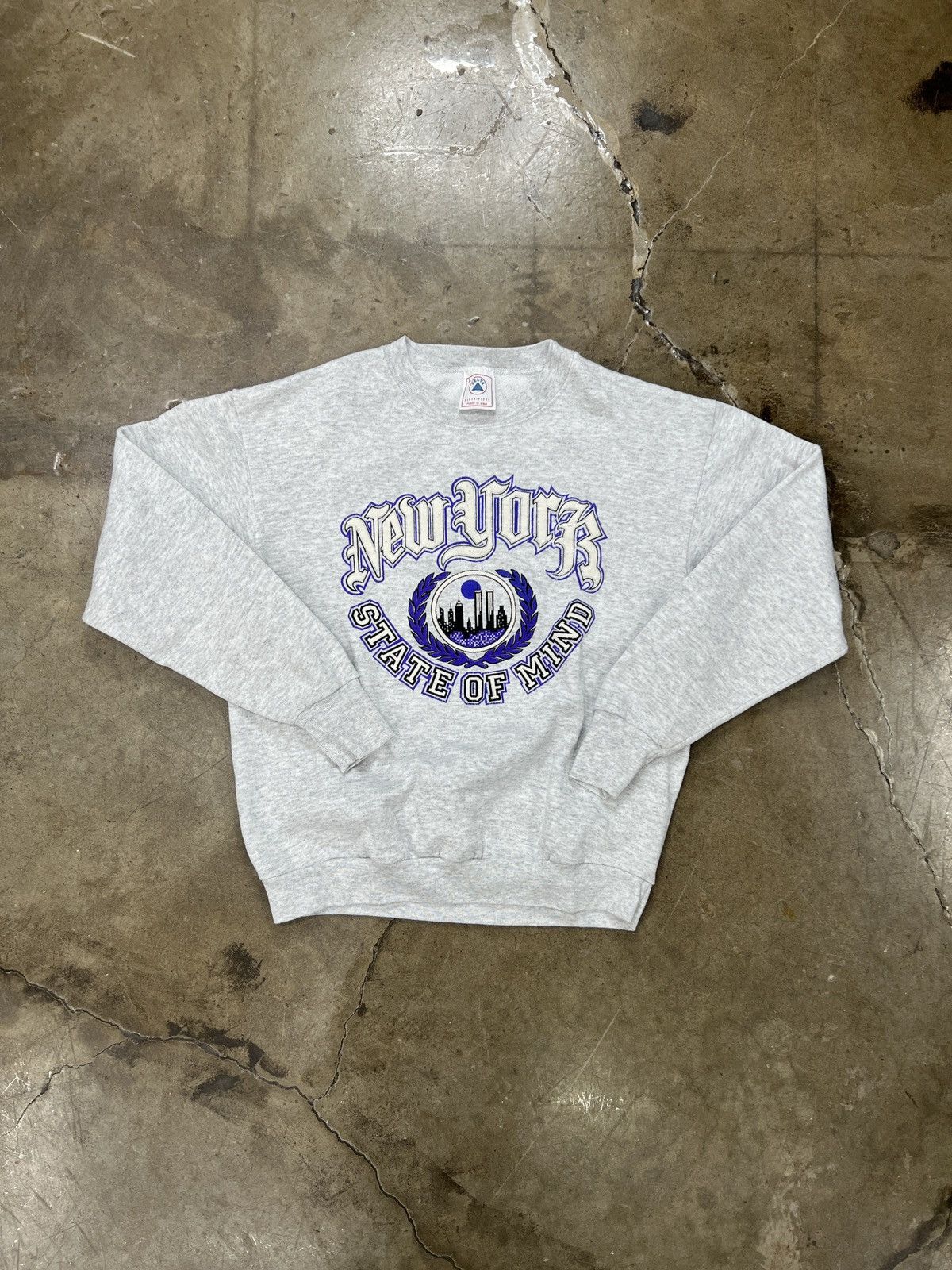 Vintage Vintage New York NYU State of Mind Crewneck Large Size US L / EU 52-54 / 3 - 2 Thumbnail