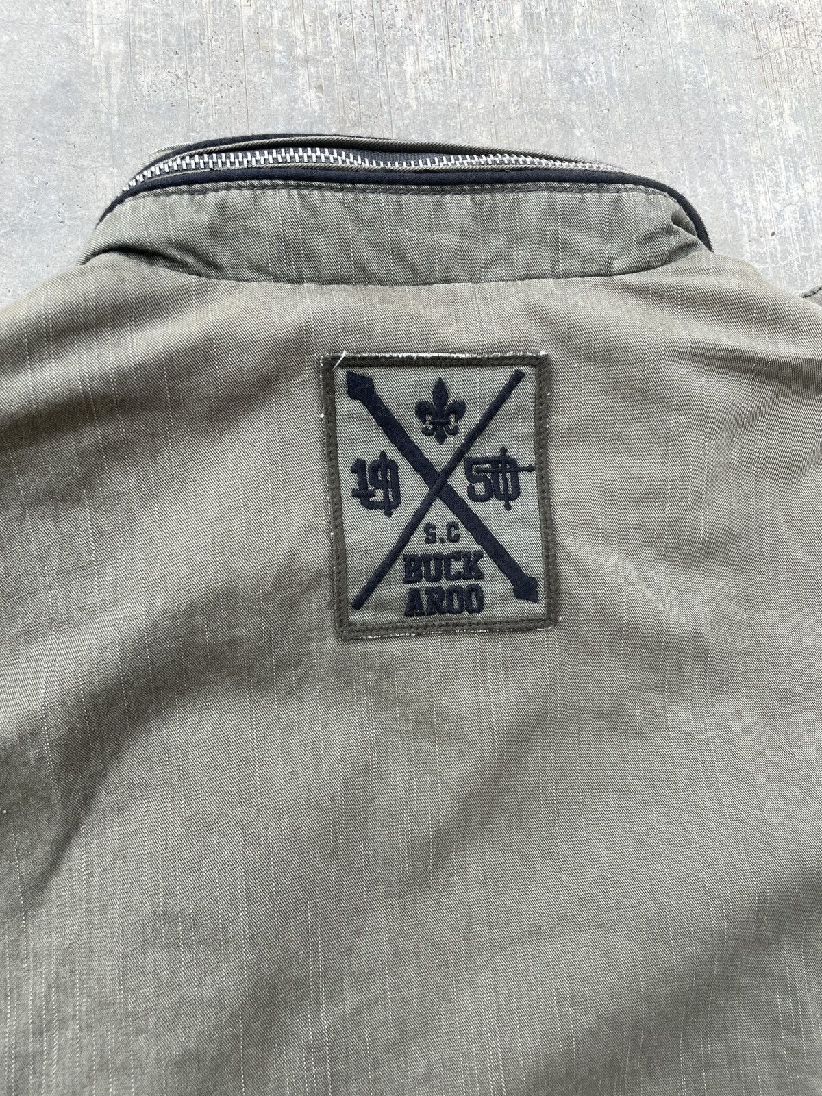 Japanese Brand 2000s JAPANESE BRAND BUCKAROO BONO HOOD MILLITARY JACKET LGB Size US M / EU 48-50 / 2 - 8 Thumbnail