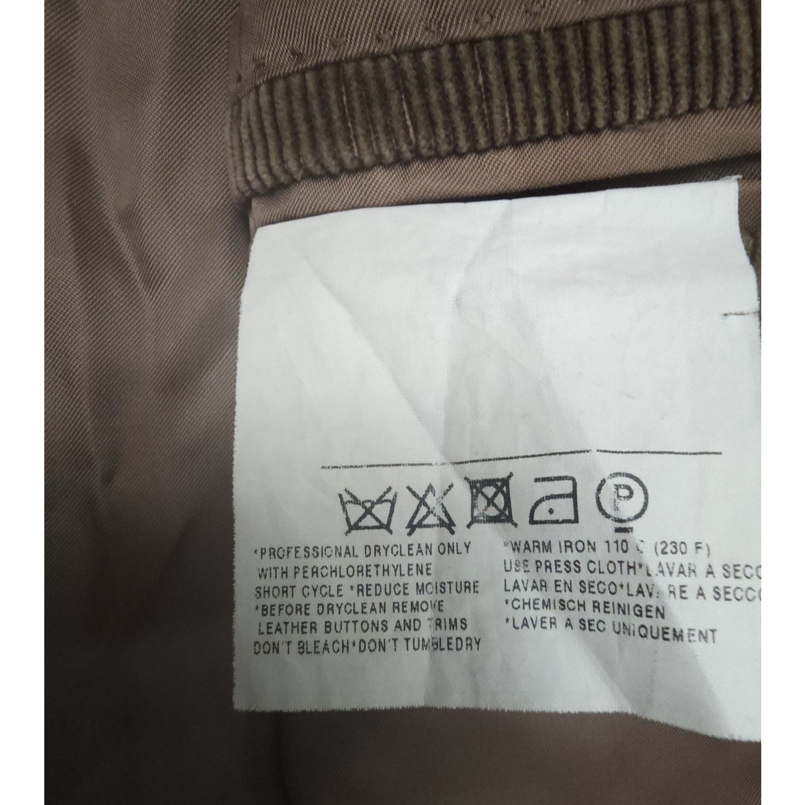 Ermenegildo Zegna Ermenegildo Zegna 52 L Cashco Sports Cashmere Blend Plazer Size 52L - 8 Thumbnail