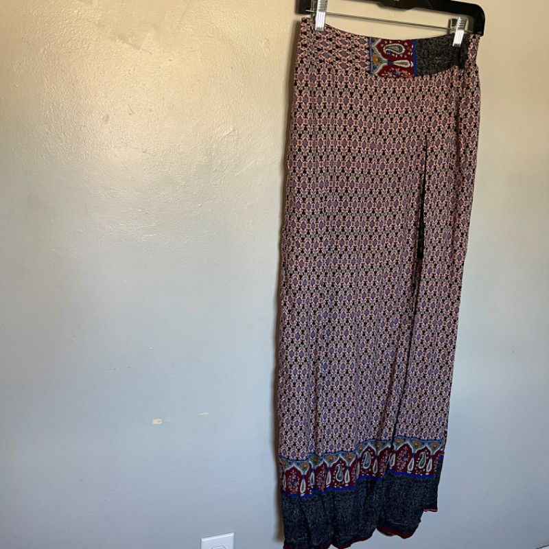 Mad Engine Mad Style Women's Maxi Skirt Floral Geometric Pattern Size 30" / US 8 / IT 44 - 1 Thumbnail