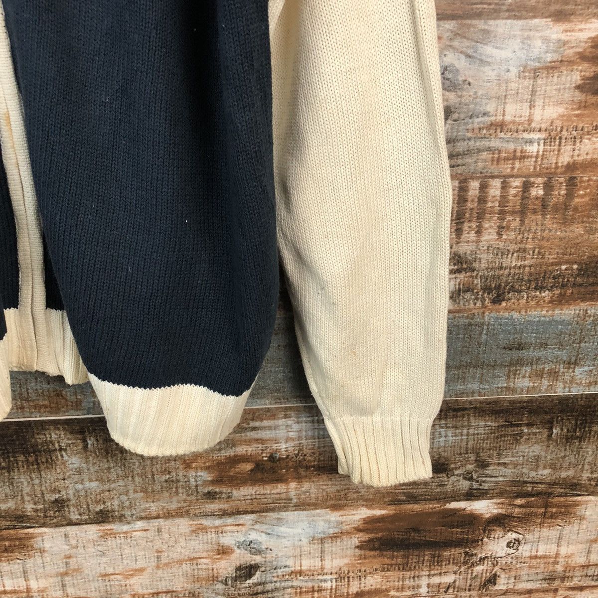 Japanese Brand × Vintage Work Plants Dark Blue White Bombers Jacket #A2252 Size US L / EU 52-54 / 3 - 8 Thumbnail