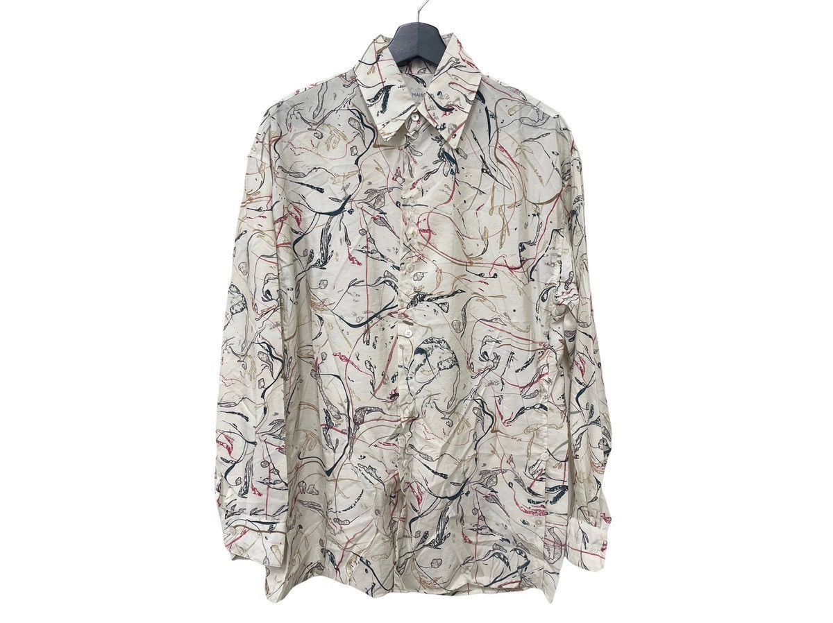 Lemaire Lemaire 22AW Dry Silk Printed Shirt Size US XS / EU 42 / 0 - 1 Thumbnail
