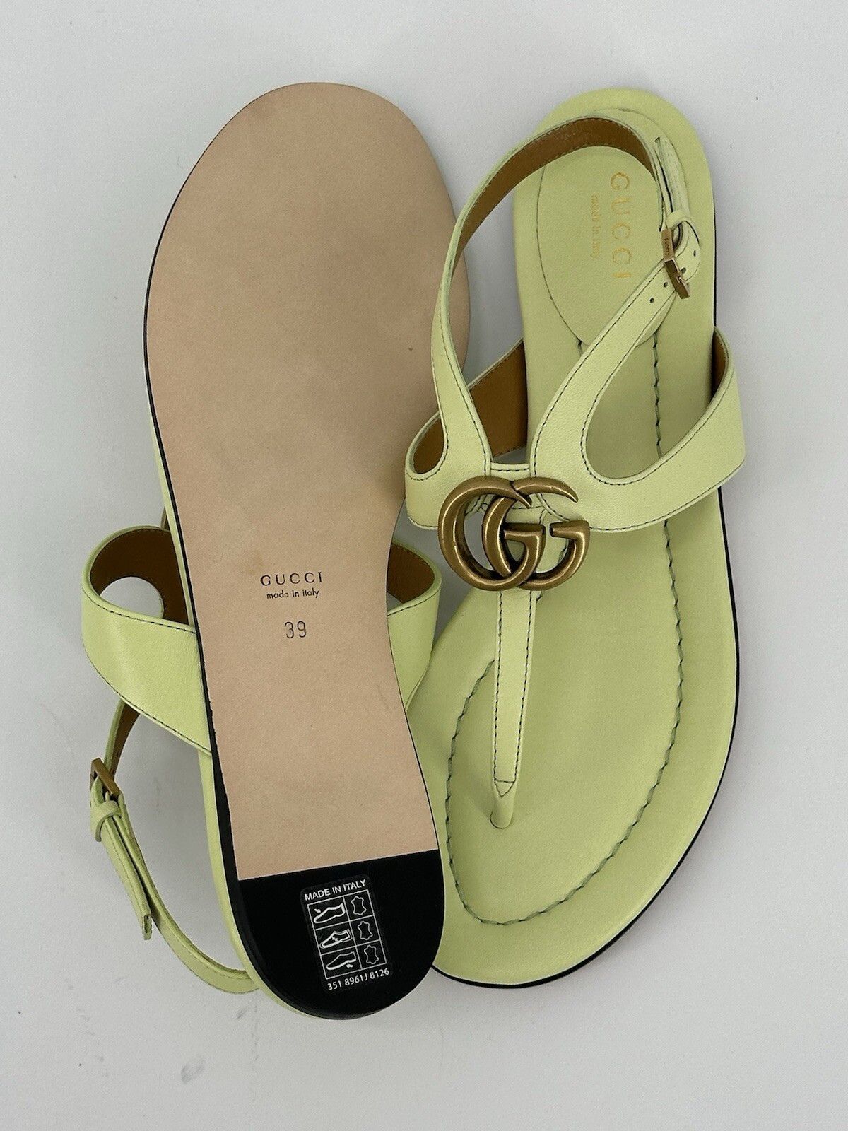 Gucci Size-IT-39/US-9 New Gucci Sandals Woman Size US 9 / IT 39 - 10 Thumbnail
