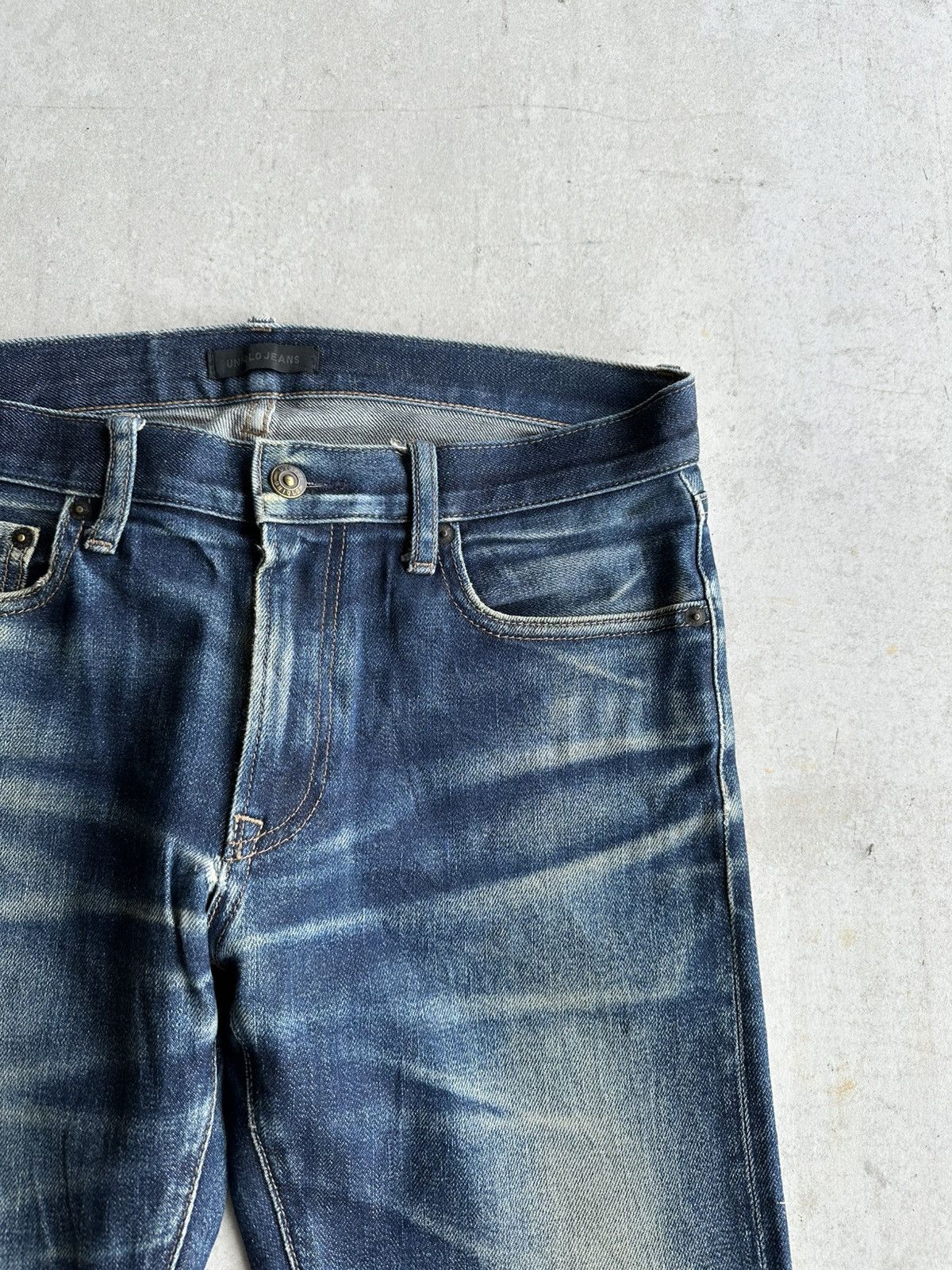 Kaihara Denim REDLINE ✨ Vintage UNIQLO JAPAN Jeans Kaihara Denim Pants Size US 32 / EU 48 - 5 Thumbnail