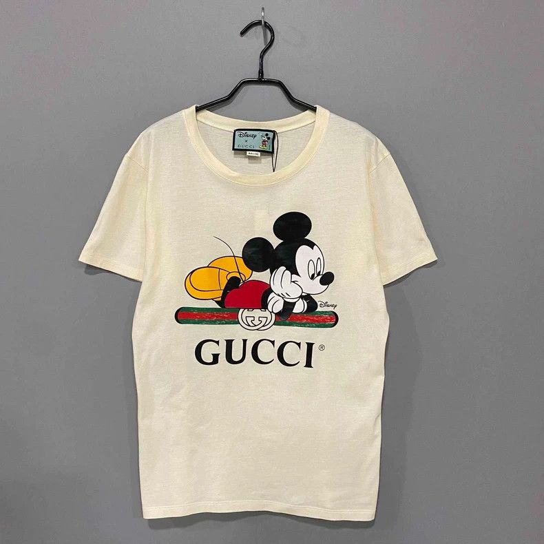 Gucci Mickey Mouse belt logo short sleeves 2503-Nextarrow