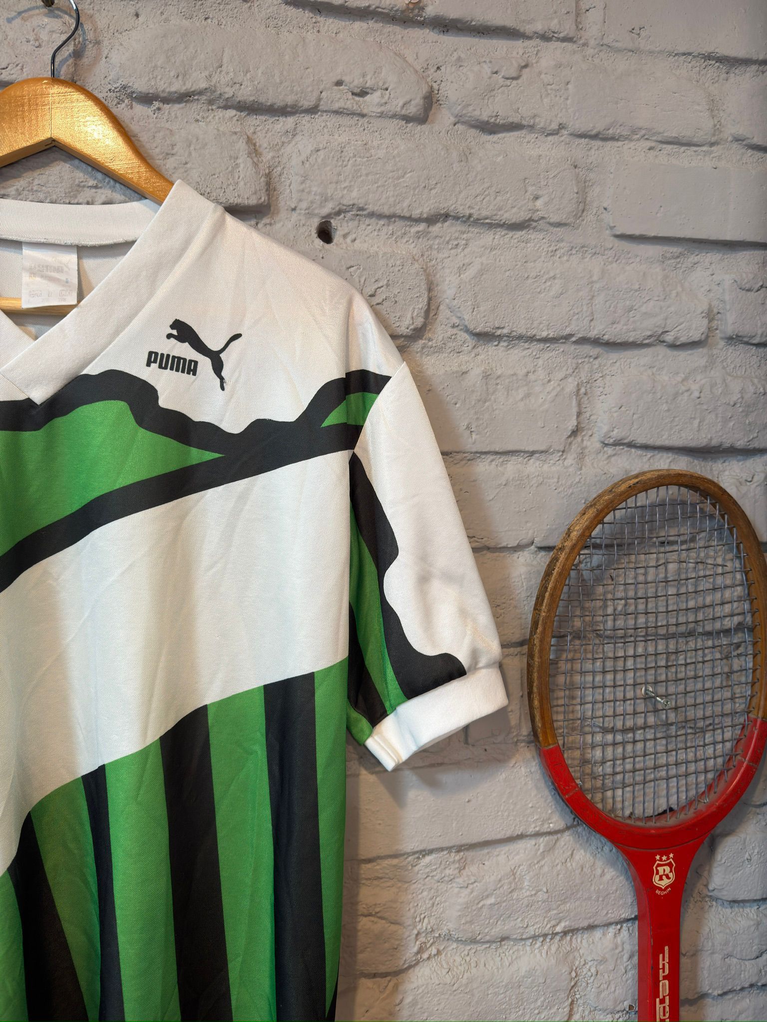Puma Vintage 80s/90s Puma template Football Jersey Size US L / EU 52-54 / 3 - 6 Thumbnail