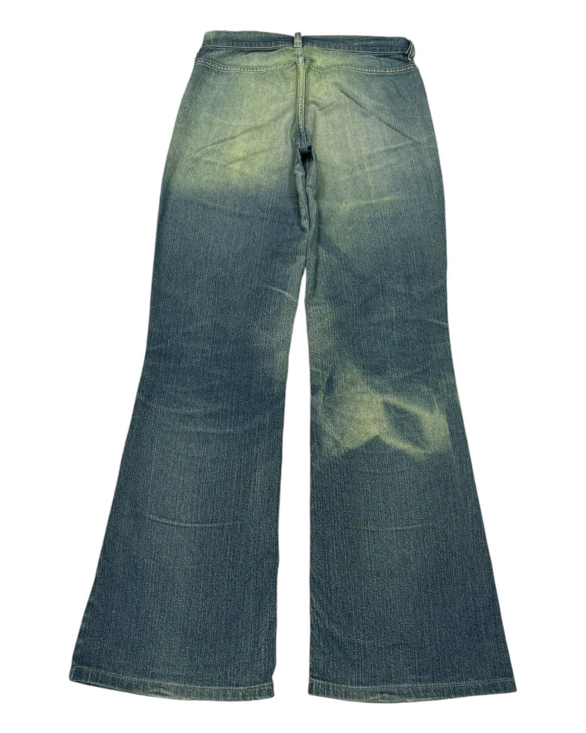 【新品】DEFORMED FLARE VINTAGE DENIM JEANS New] Deformed Flare Vintage Denim Jeans