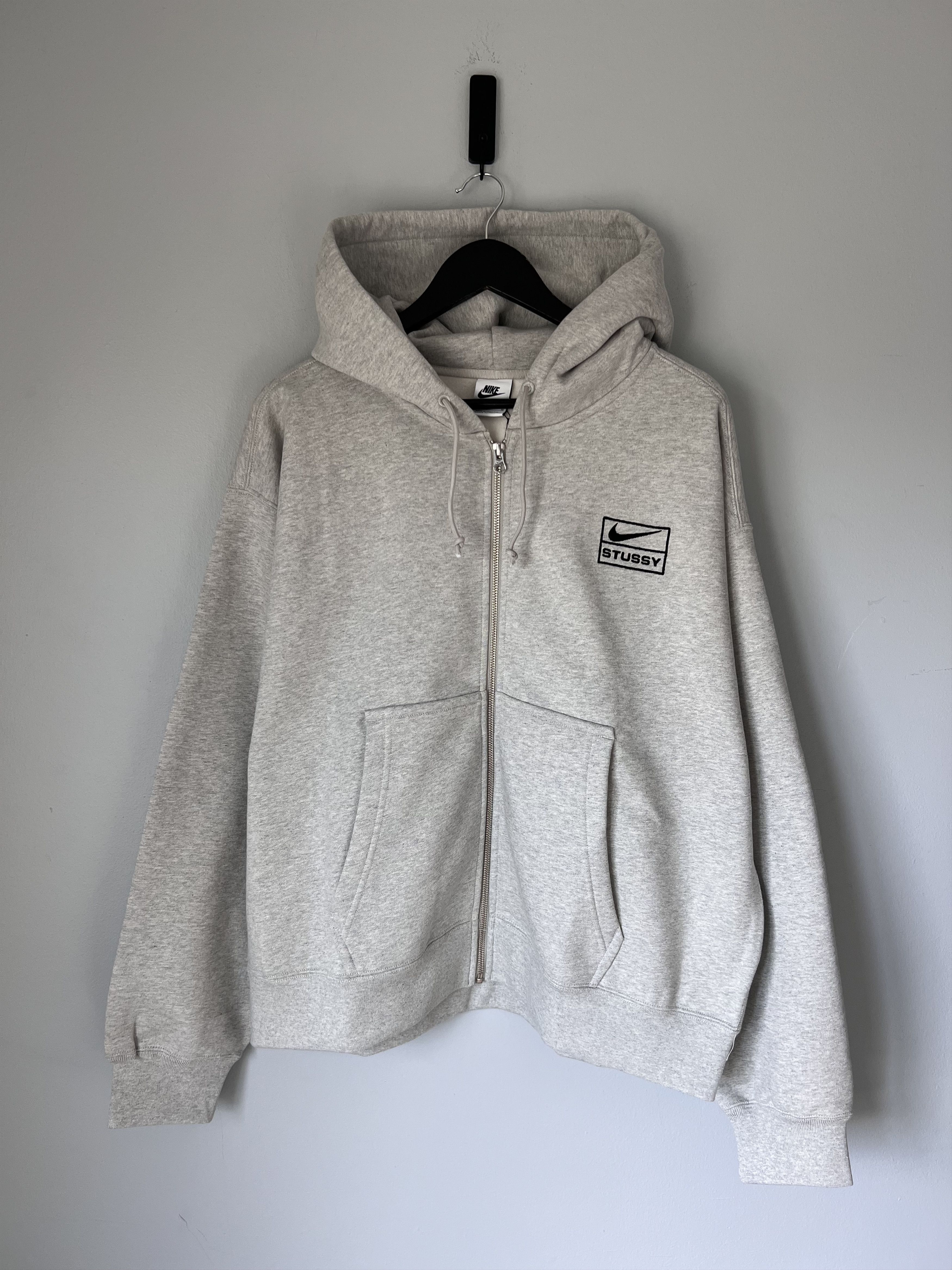 Nike × Stussy Stussy x Nike Stone Washed Fleece Zip Hoodie | Grailed