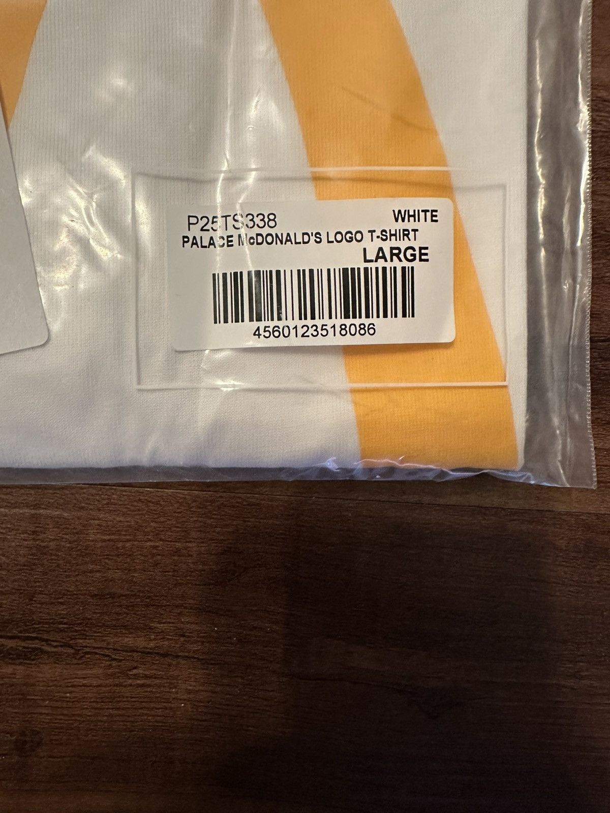 Palace Palace x McDonald’s White Logo T-Shirt Size US L / EU 52-54 / 3 - 3 Thumbnail