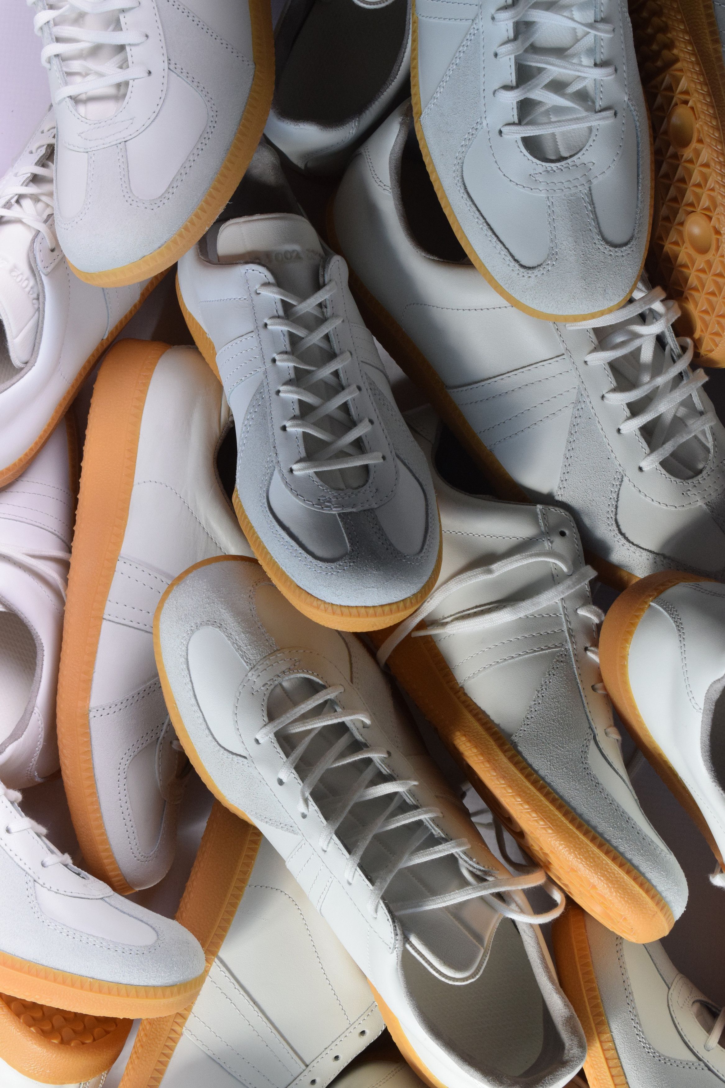 image of Bundeswehr x German Army Trainers Original Bw Gat New (Maison Margiela Replica Like) Shoes in White