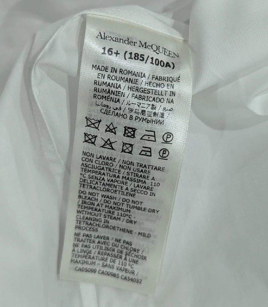 Alexander McQueen Alexander McQueen Harness LS Button Up Shirt White 16.5 Size US L / EU 52-54 / 3 - 6 Thumbnail